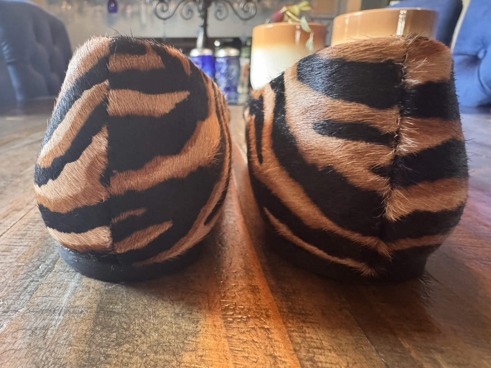Gibson Latimer Women’s Animal Print Slip-On Flats Pointed Toe US 6.5