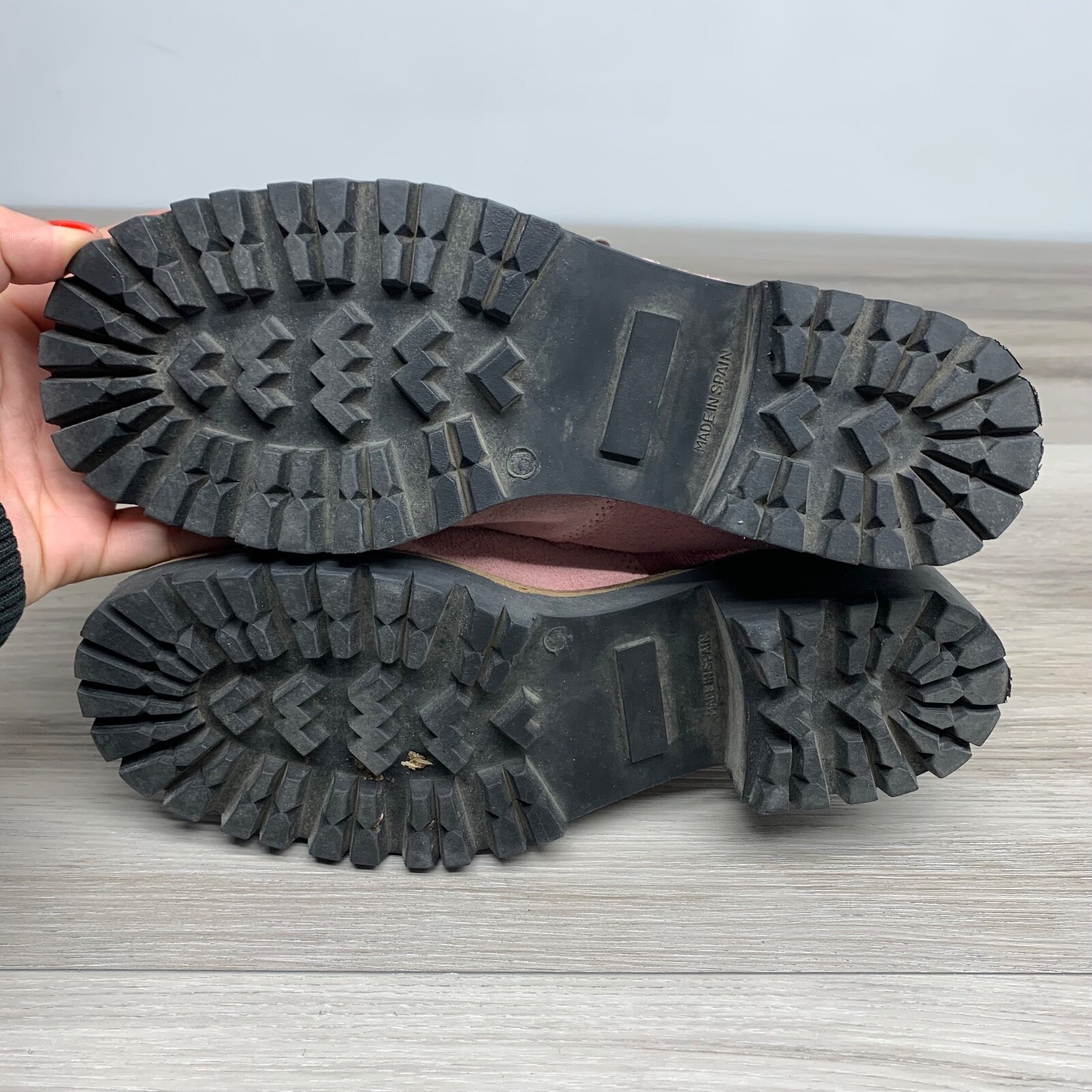 GEIER WALLY AUSTRIA Women’s 6-6.5 EU 37 US Suede Leather Mules Slides Clogs Pink
