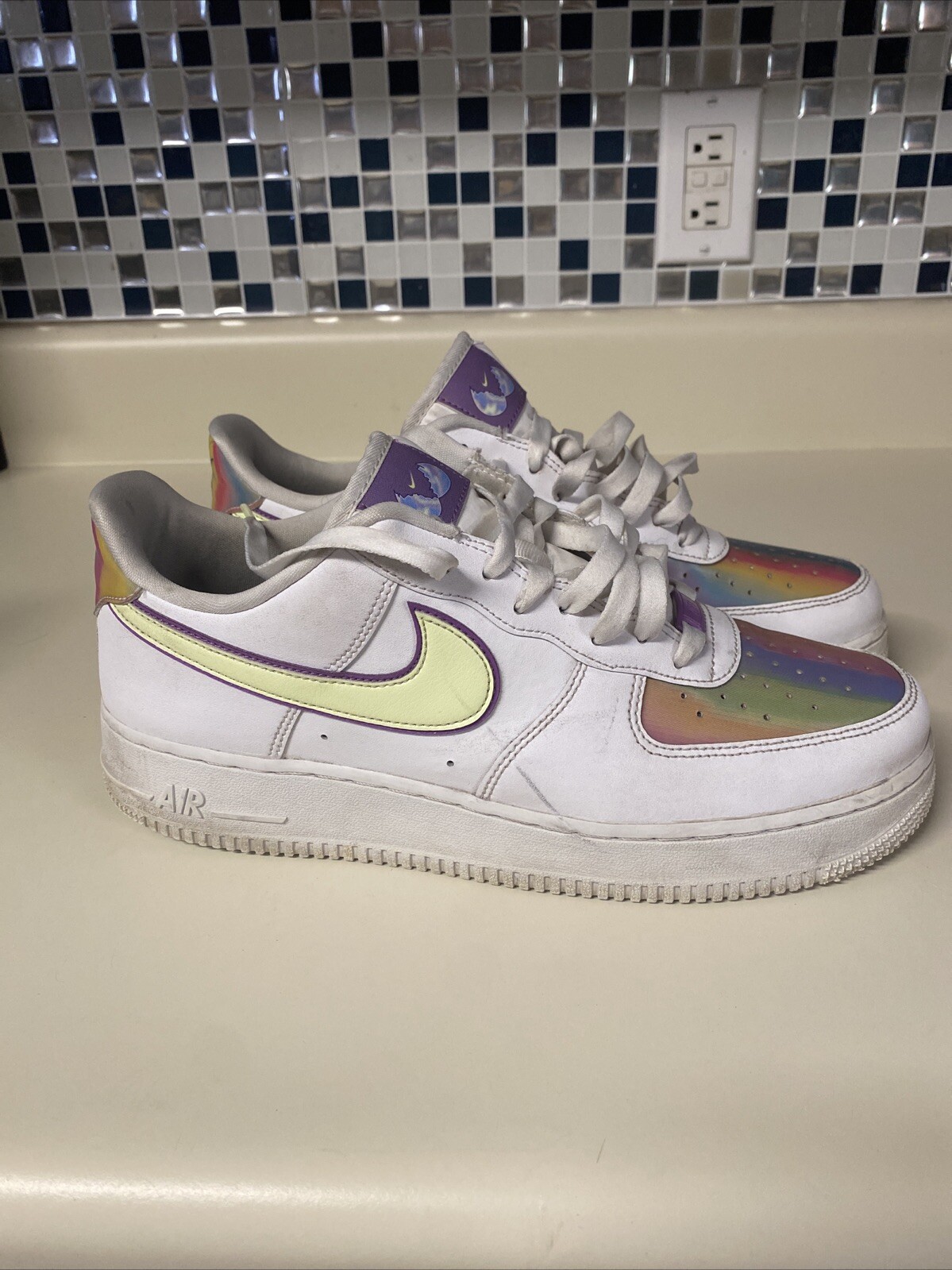 Size 11 – Nike Air Force 1 Low Easter W CW0367-100 multicolor