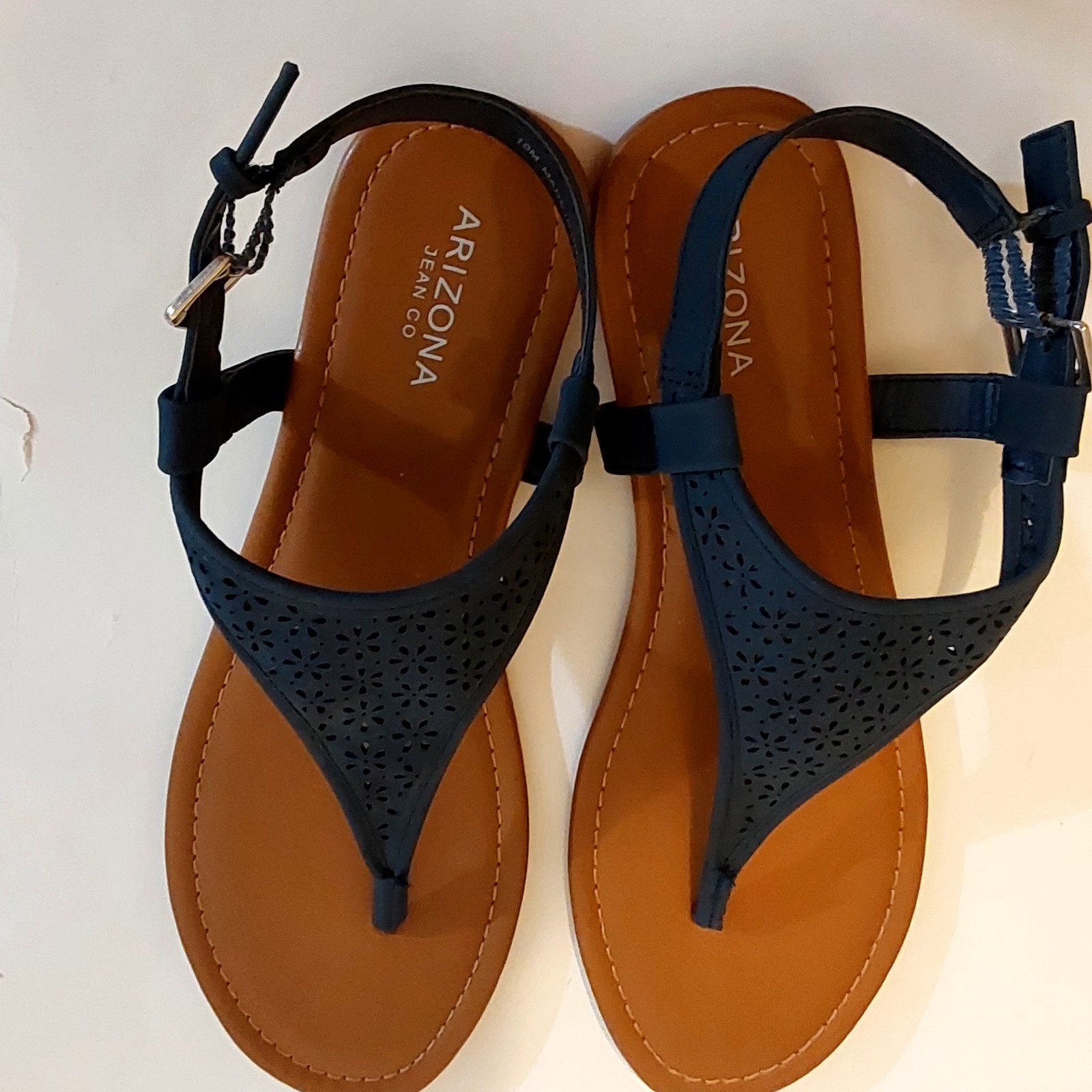 2 Pair of Sandals From Arizona Jean Co. Size 10 Women’s See Photos