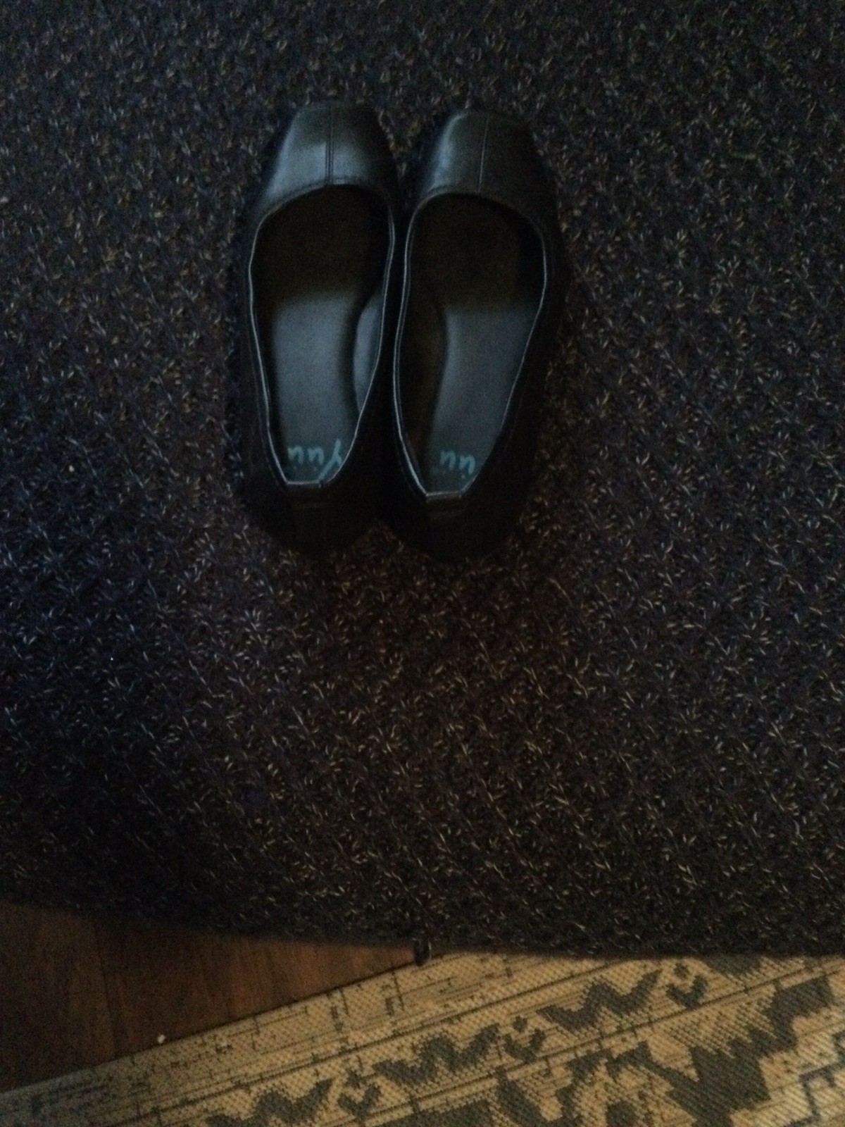 Yuu Yuu Womens shoes black leather