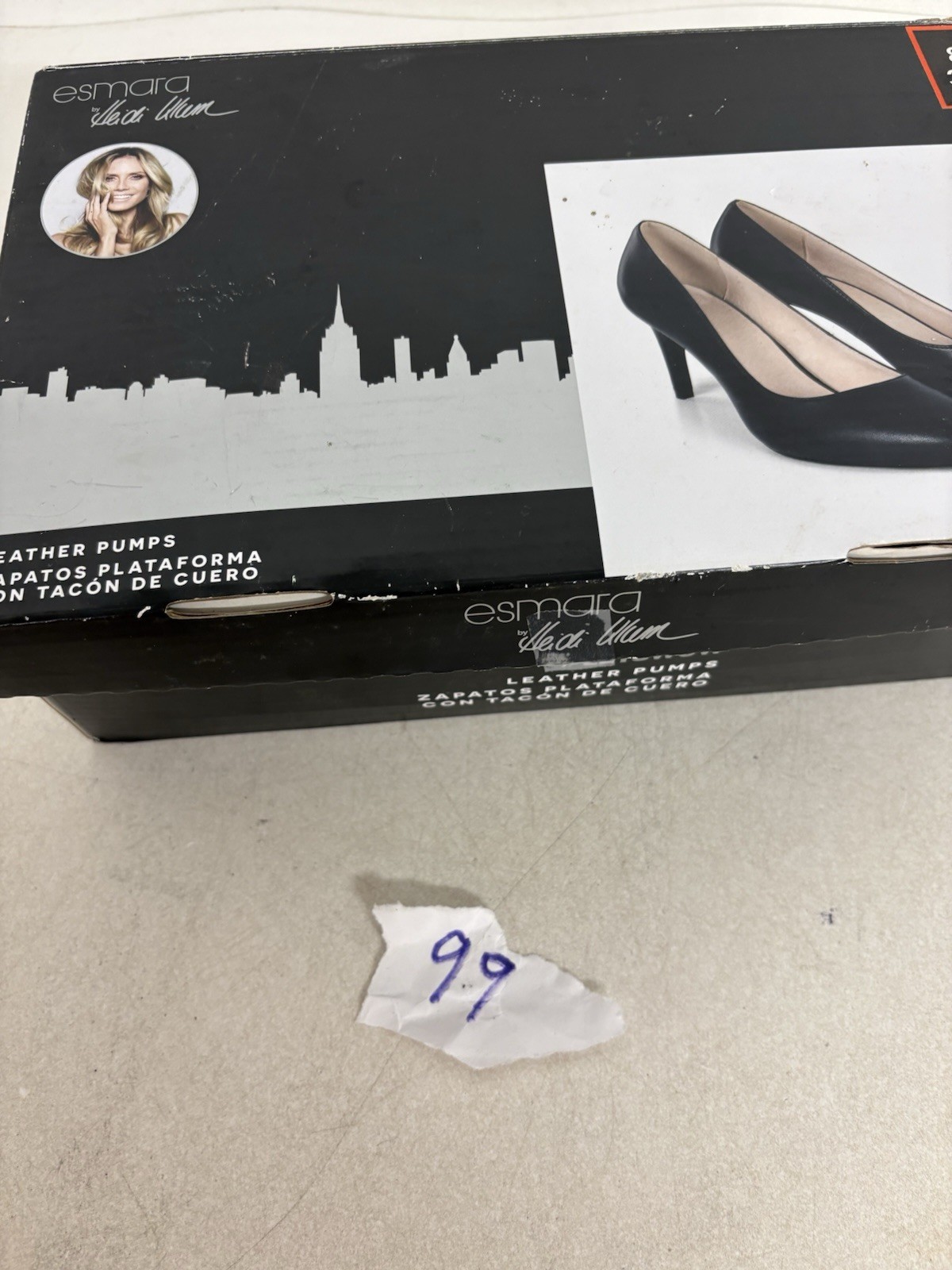 Esmara by Heidi Klum Ian Style High Heel Pumps Shoes Black Size EU39 US8 “New”