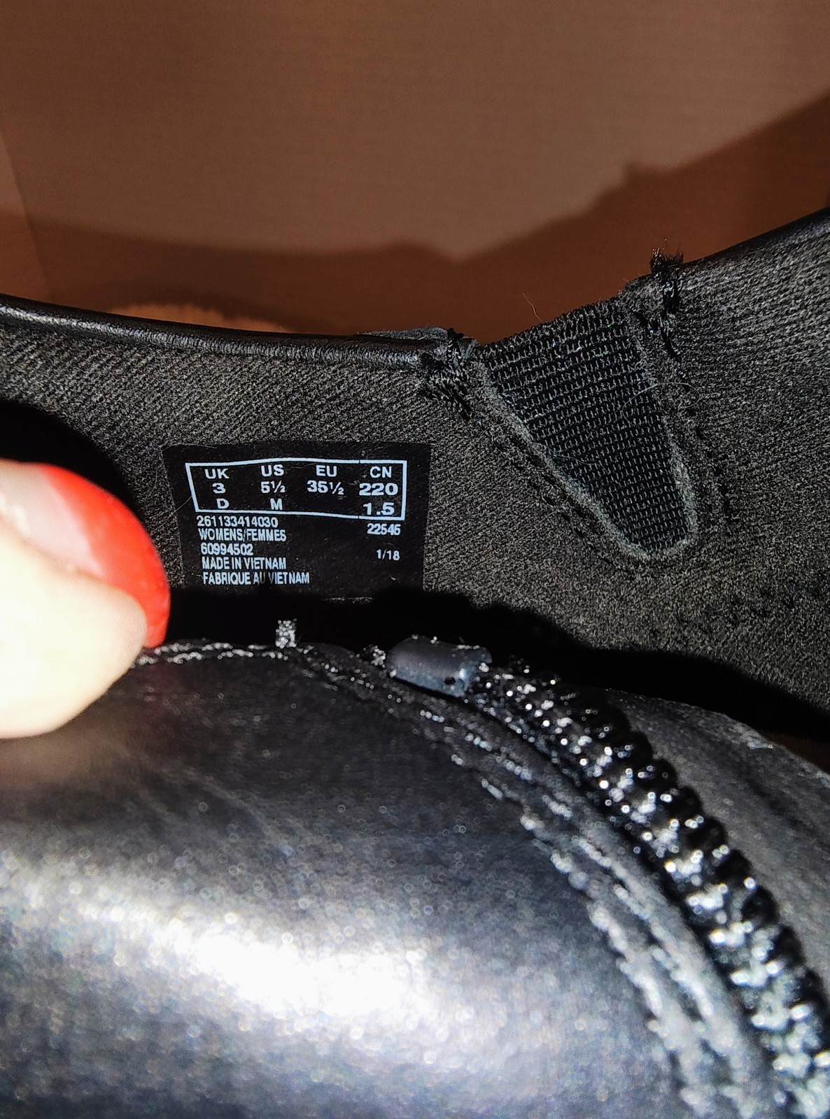 Clarks Collection Cushion Soft Black Leather Slip-On Wedge Comfort Women’s 5.5M