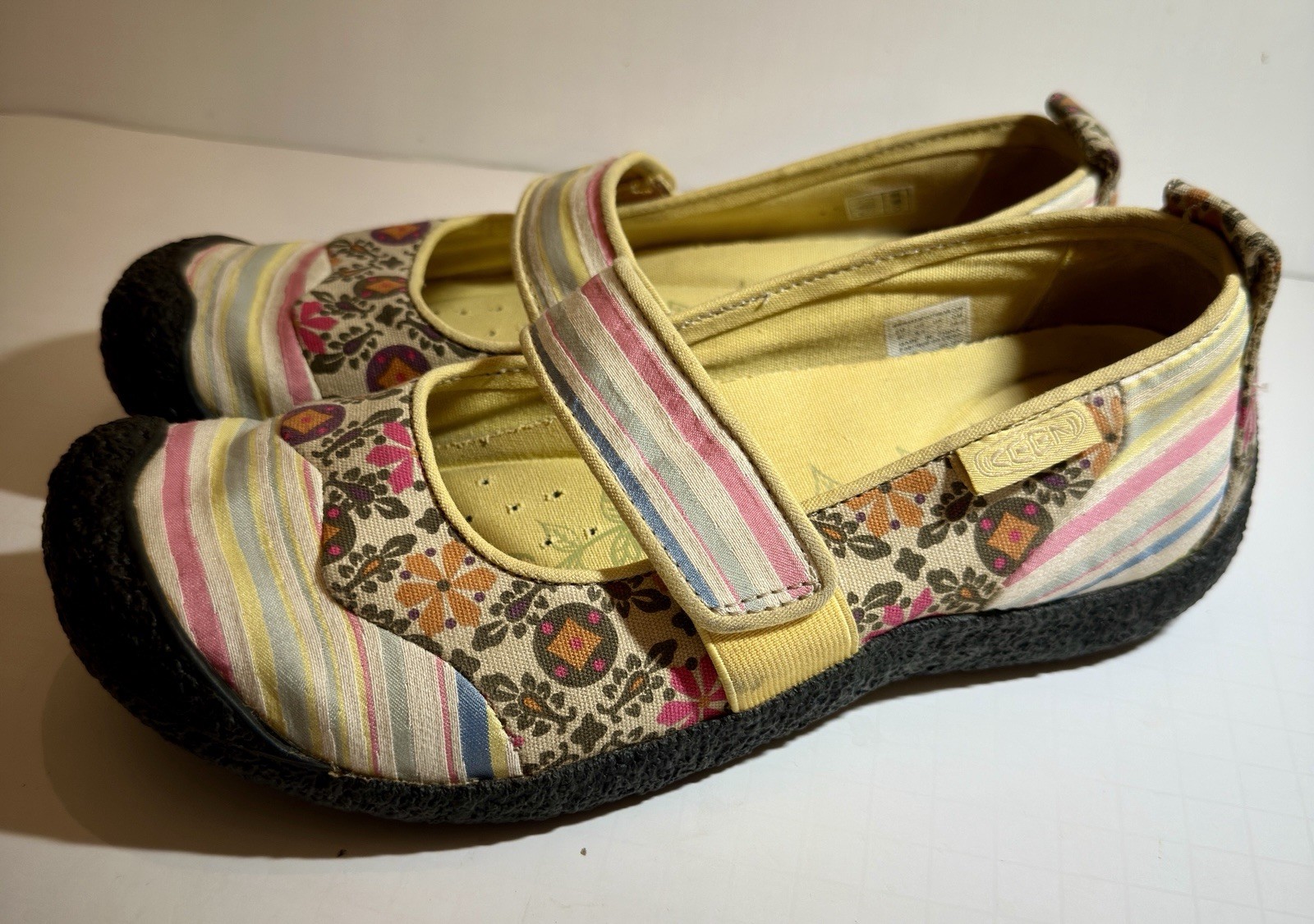 KEEN Sienna Mary Jane Floral Canvas Comfort Shoes Women’s 9.5 EU 40 1005553