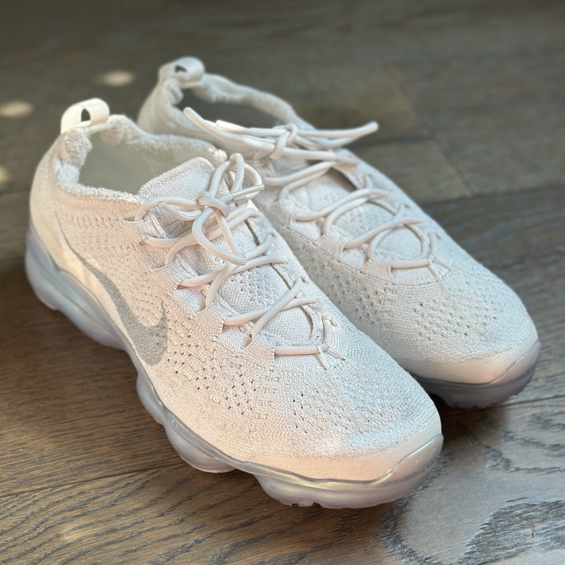 Nike Air VaporMax 2023 Flyknit Phantom Women’s Low Top Lace-Up Sneakers