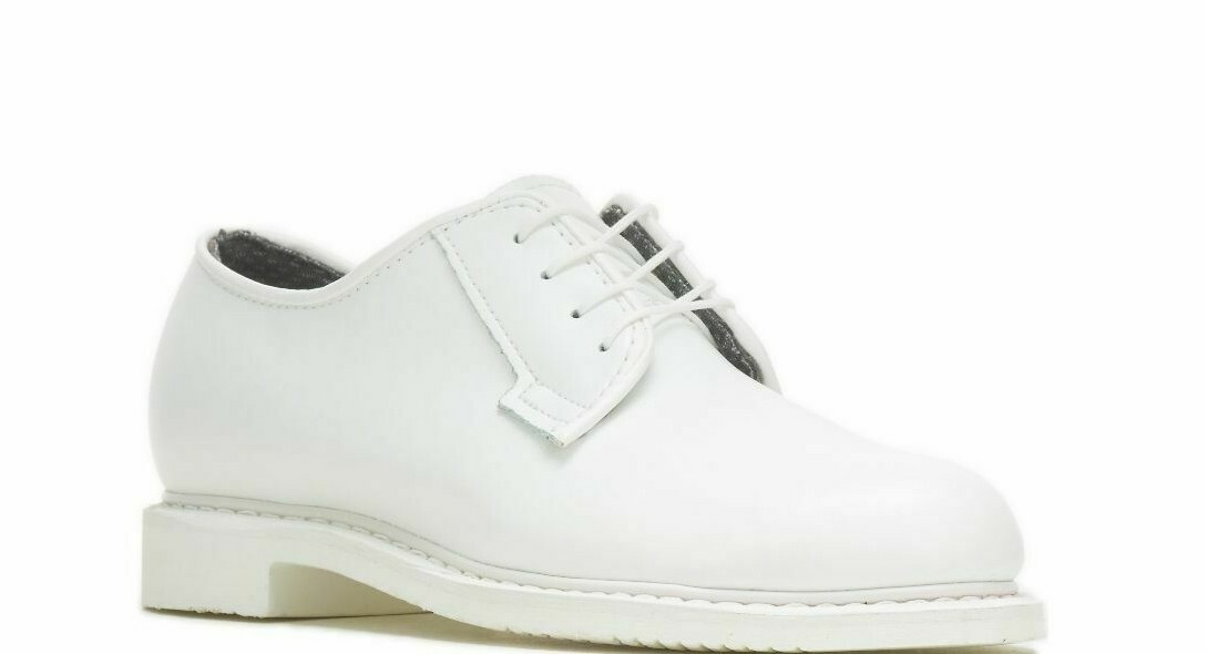 NEW Women’s Bates Lites 7131 White Leather Oxford, WOMEN’S SIZE 7.5-MEDIUM