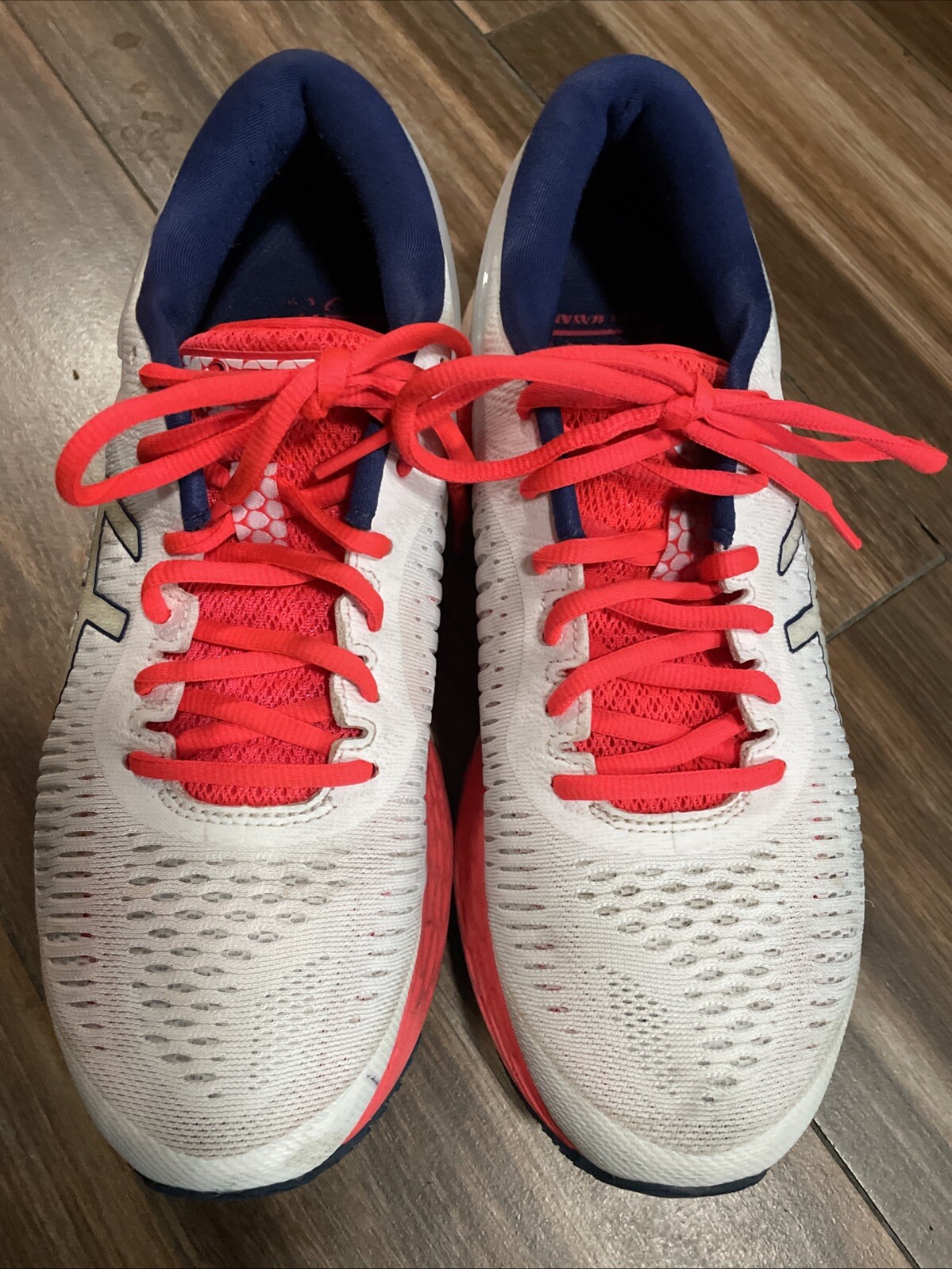 Size 9 – Asics Gel-Kayano 25 White Pink Blue Women’s 1012A026 Running Shoes
