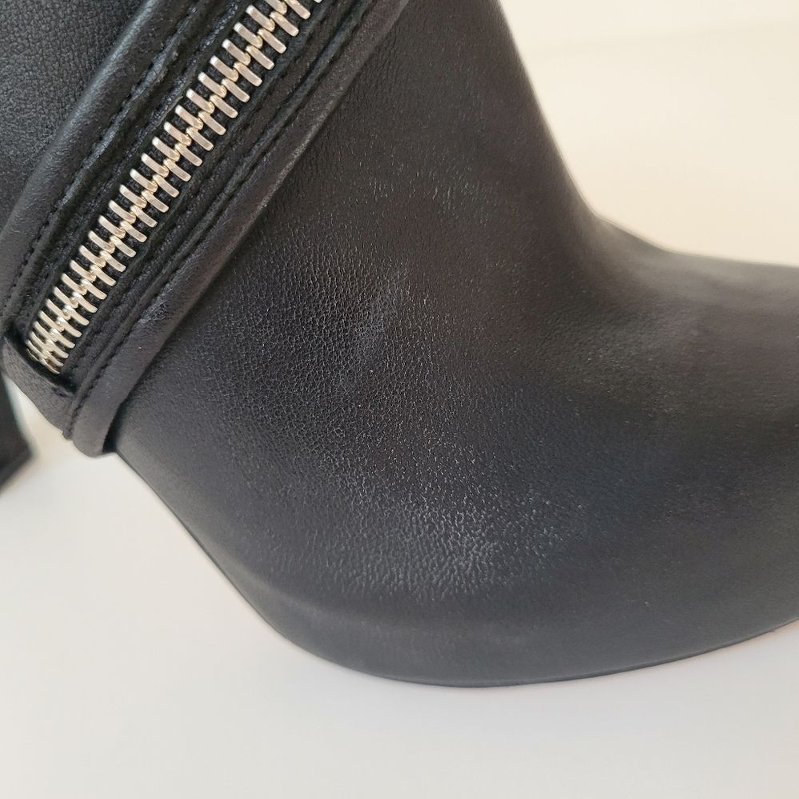 Booties LOEFFLER RANDALL Zipper Strap High Heel Booties | Size 7.5 B