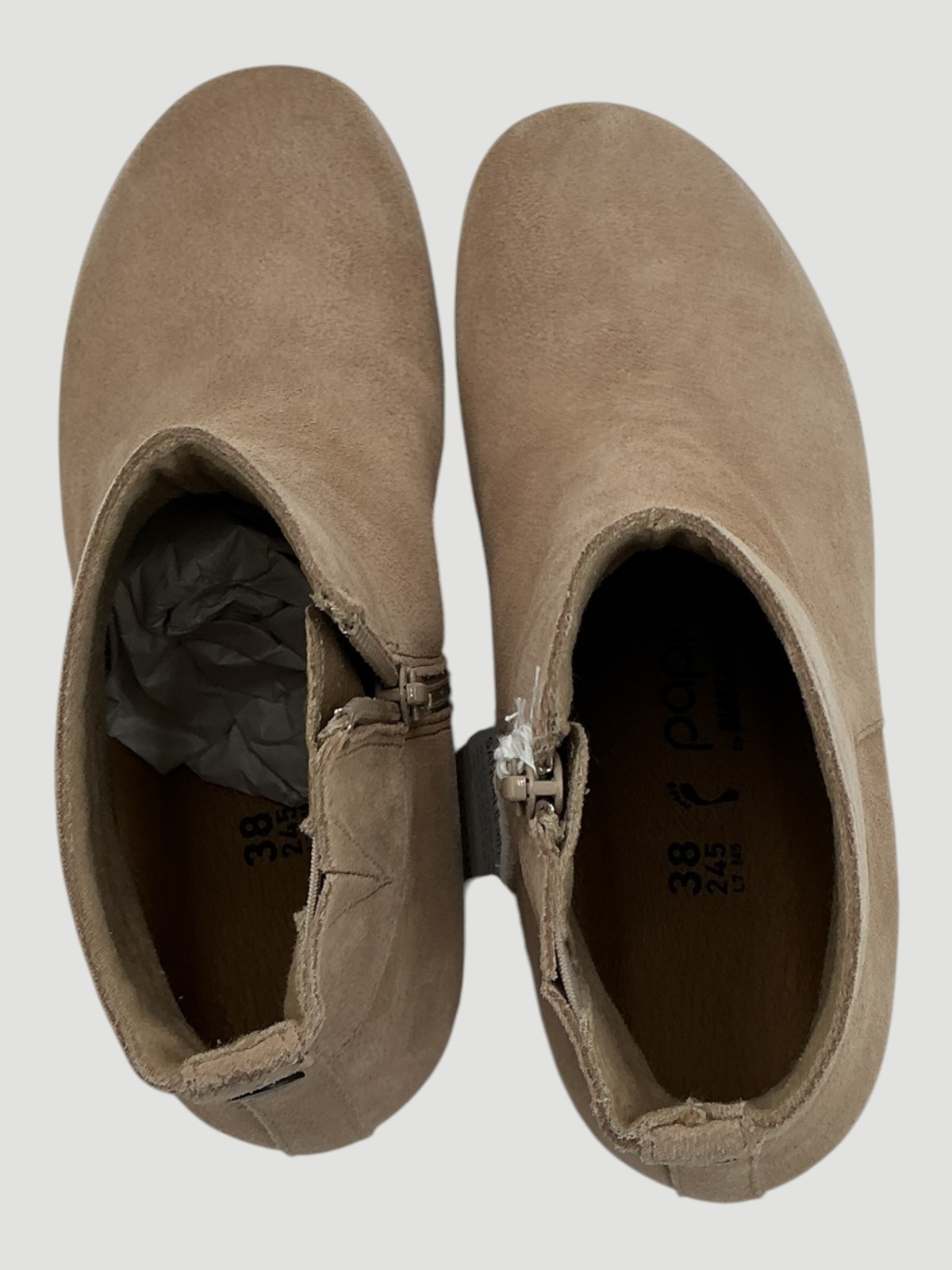 Birkenstock Papillio Ebba Women’s Size 7 US 38 EU Warm Sand Wedge Boots Narrow