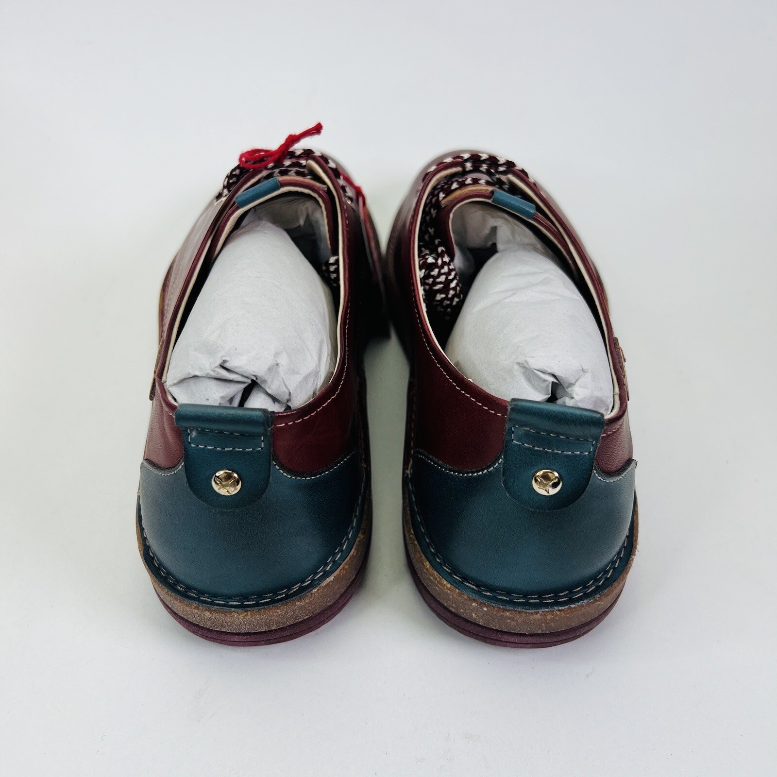 Pikolinos Baza Casual Lace-Up Arcilla Burgundy EU41 US10-10.5