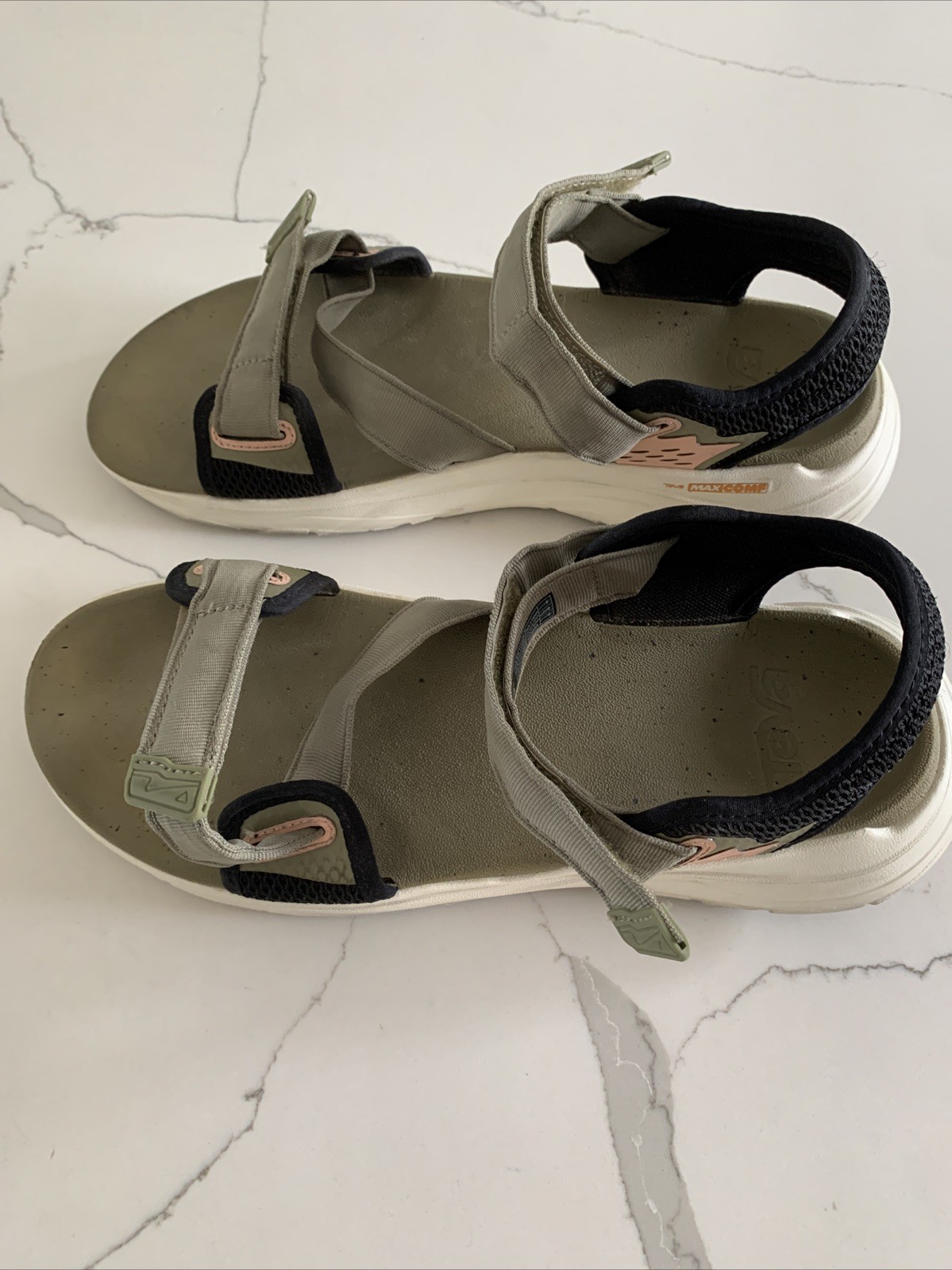 Womens Teva 1124039 Zymic Sandal Green Eco Friendly Comfort Outdoor Shoe Size 11