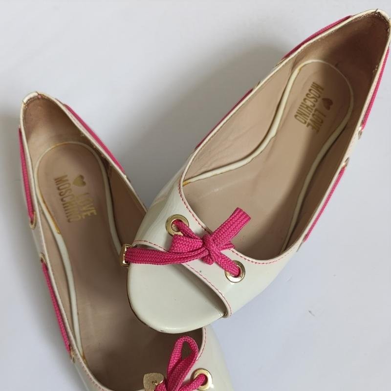 women love moschino heels white 36