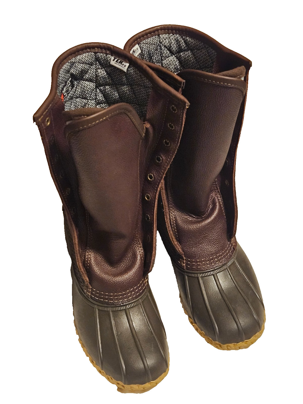 L.L. Bean Brown Leather Waterproof Insulated Hunting Boots Women’s 6 Made in USA