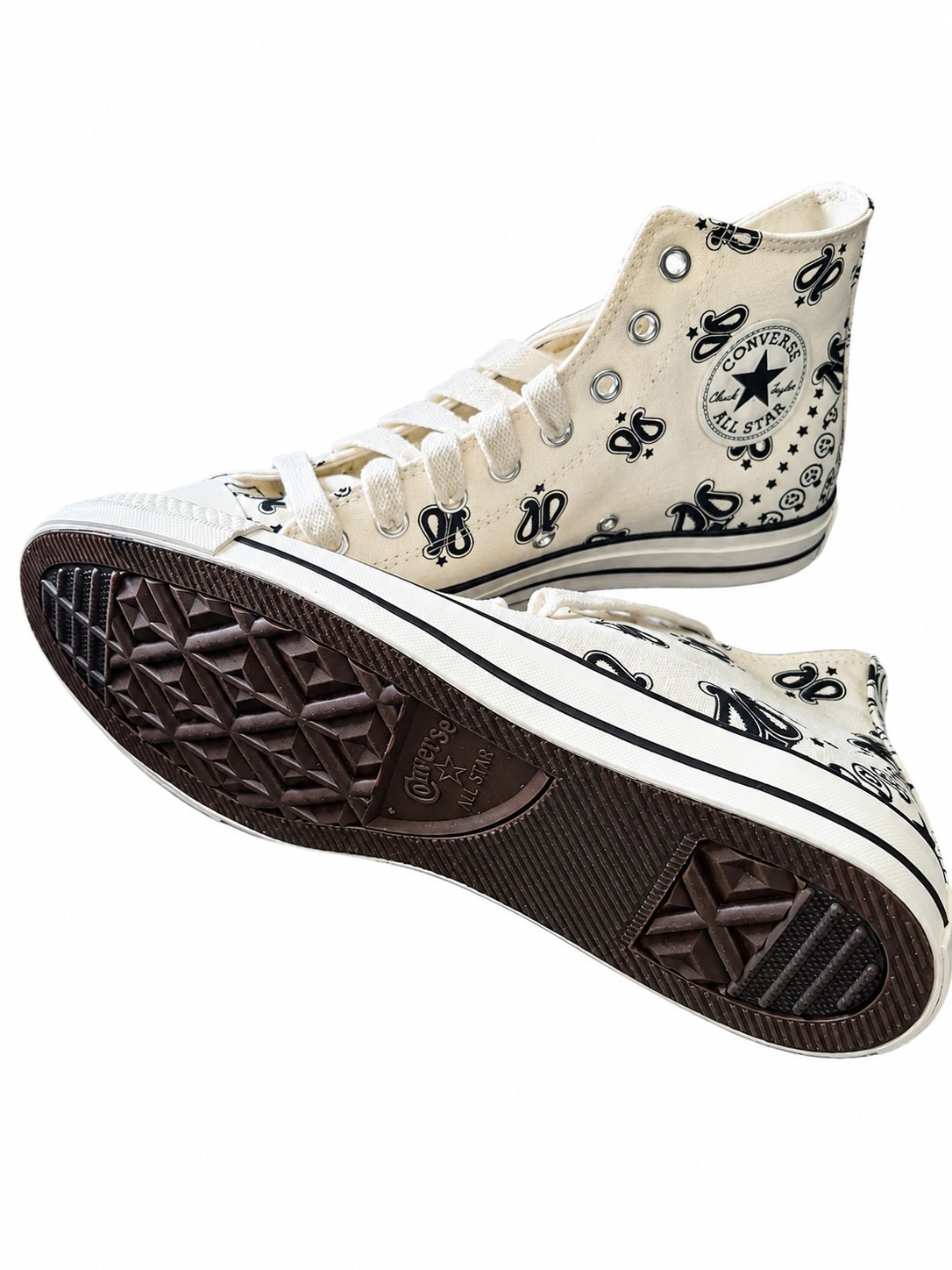 Converse Chuck Taylor All Star Women’s Paisley High Top Canvas Sneakers Size 9