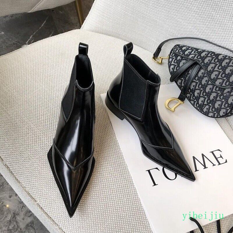 Womens Super Pointed Toe Boot Pull on Casual High Top Dress Formal Fashion Shoes