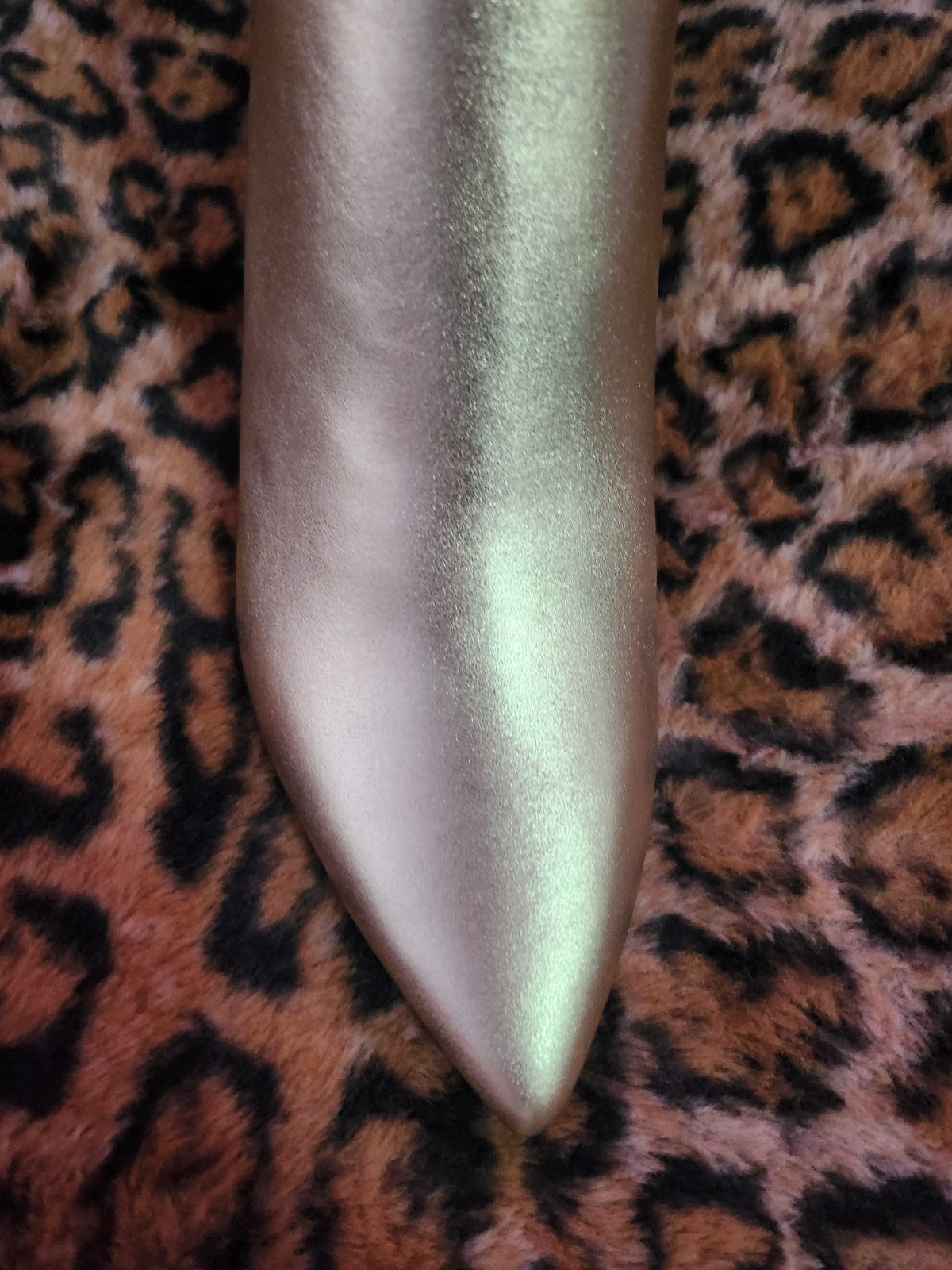20% OFF RARE UNITED NUDE City Chic Shoe Art Gold Leather Silver Mirror Heel 👠