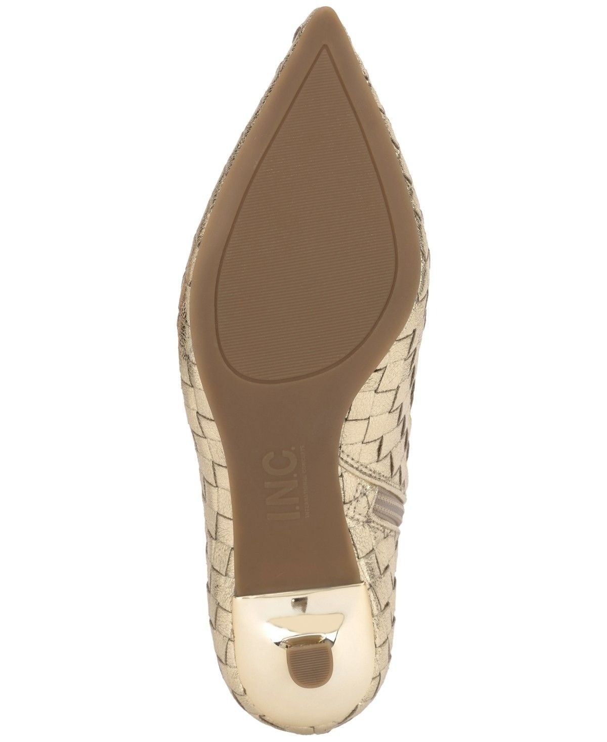 I.N.C. International Concepts Womens Raisie Dress Booties Gold Size 6.5M NIB