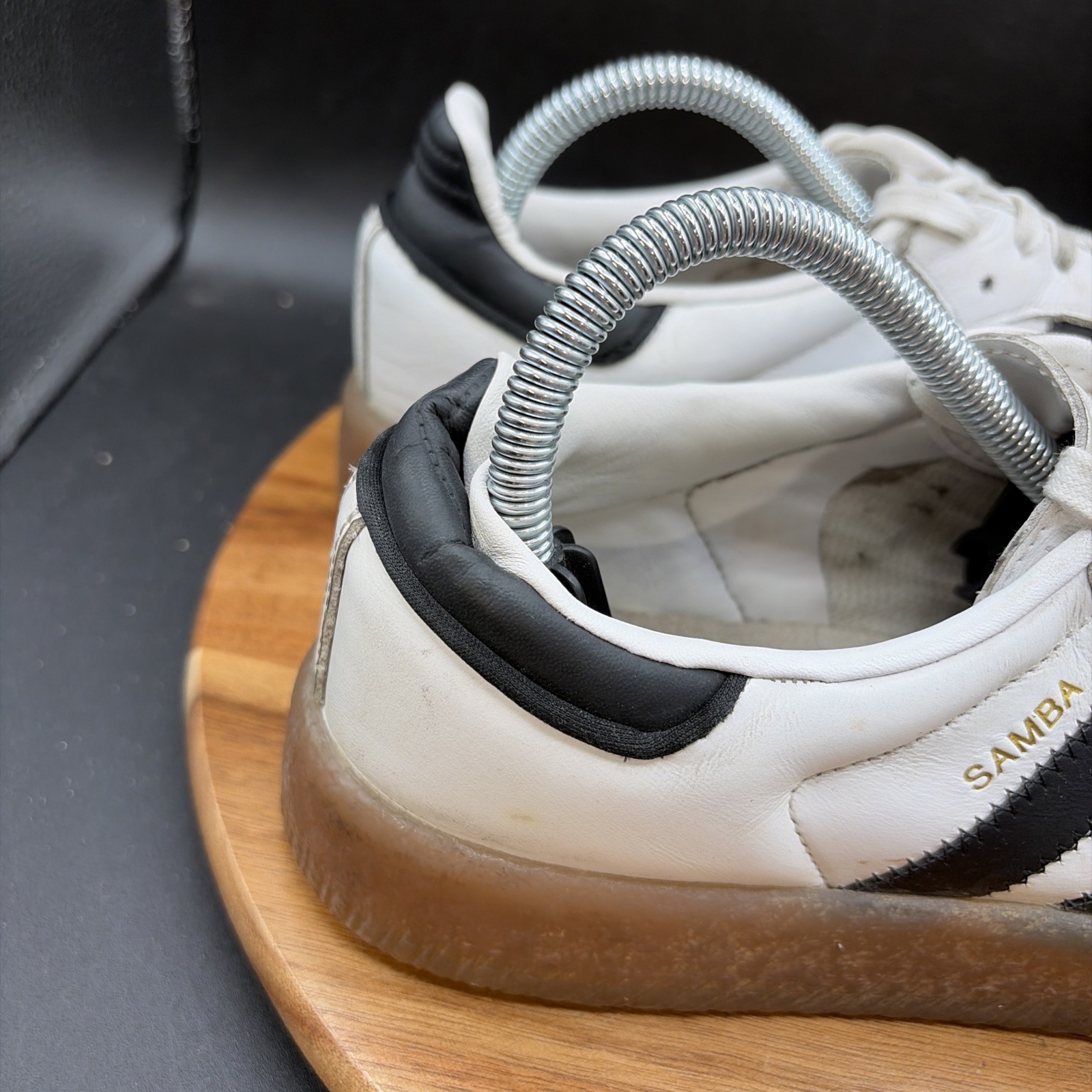 Adidas Samba OG Women’s Size 9 Shoes White Black Gum Sneakers Classic Casual