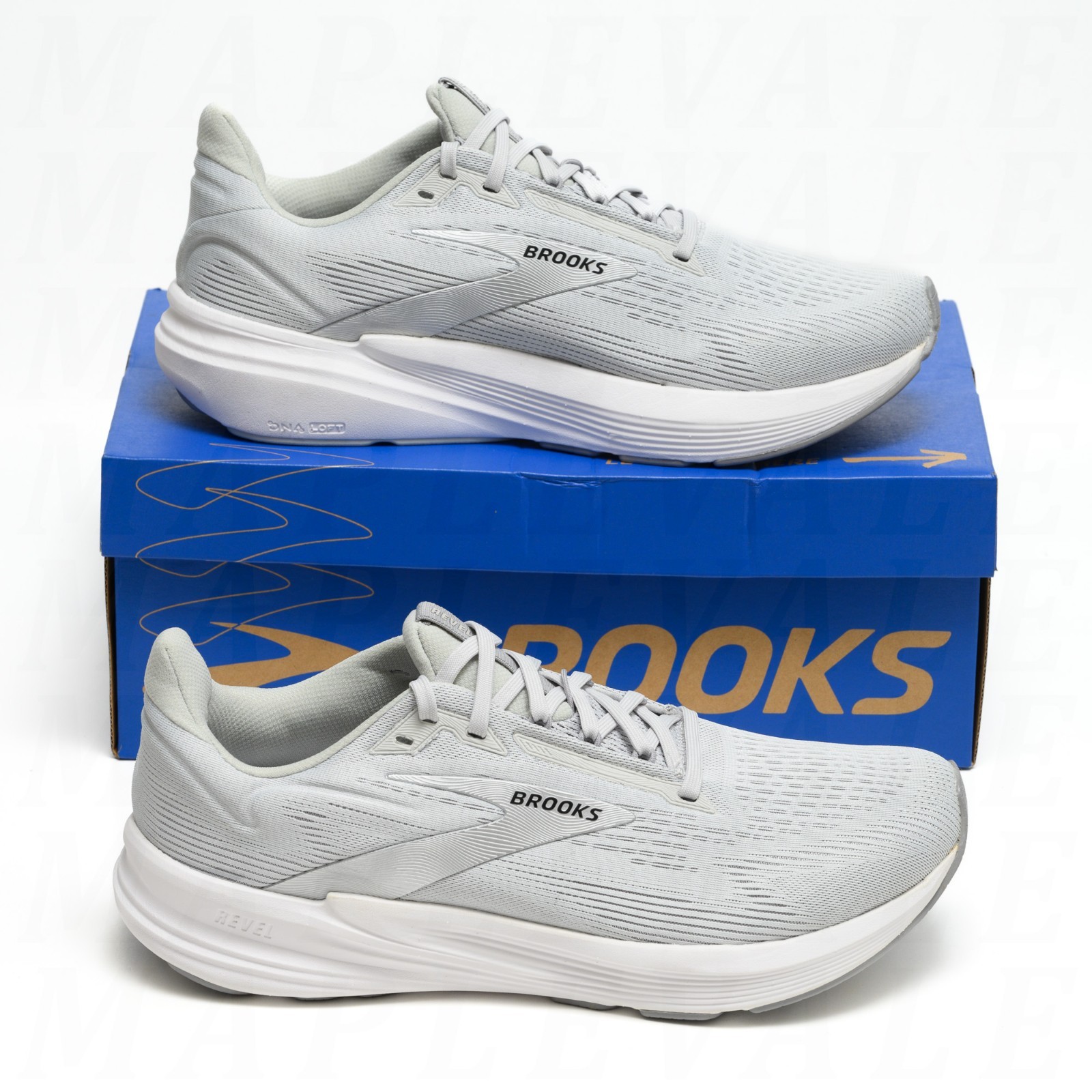 Brooks Revel 8 Women’s Sz 11.5 Running Shoes Walking Sneakers Gray 120456 1B 086