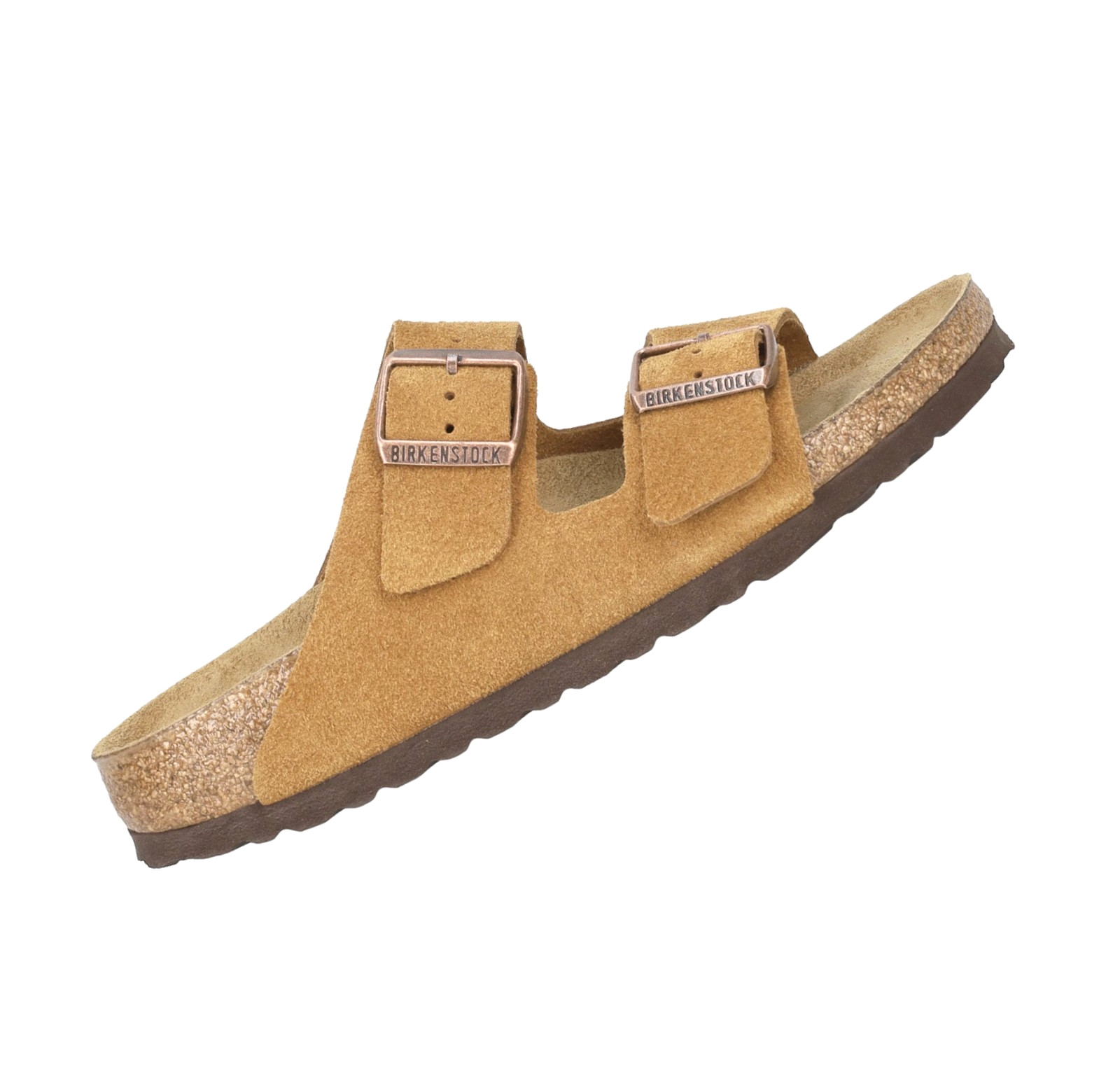 Birkenstock Arizona Suede Mink Soft Footbed Summer Sandals Unisex Select Size