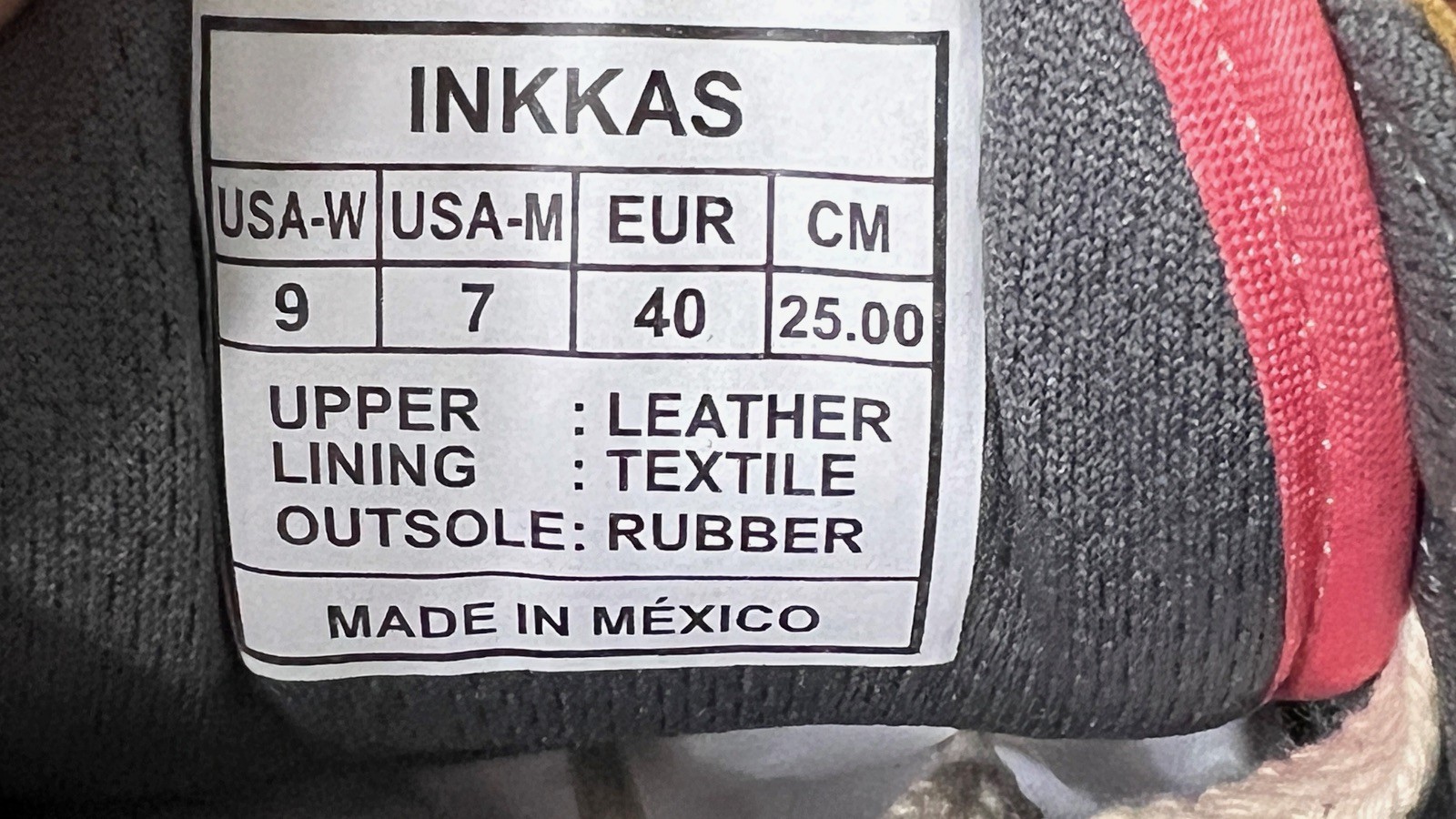 Inkkas Andes Grey Jogger Men’s Size 7 Ladies 9 NWT NWOB