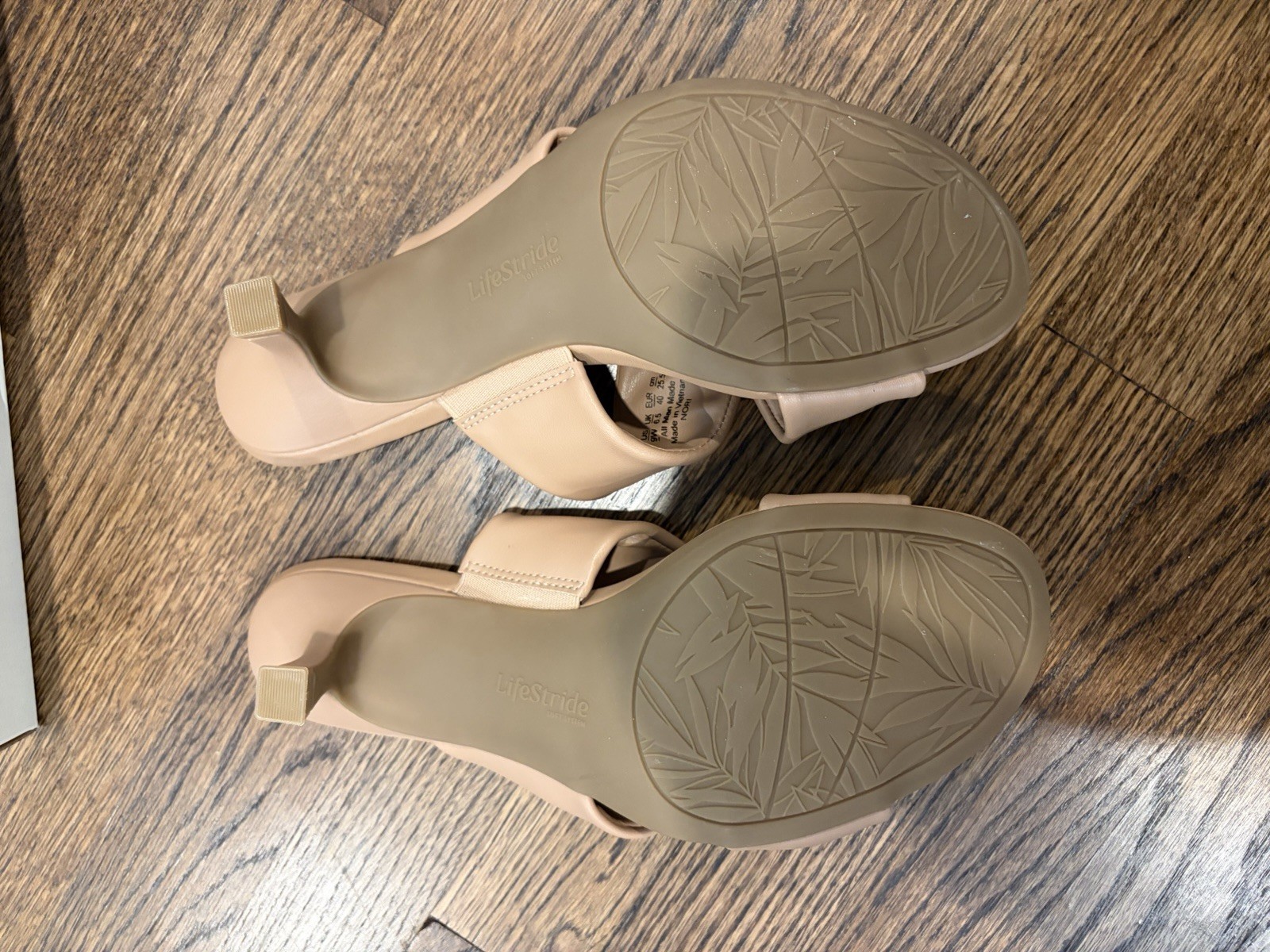 Lifestride Nori Sandals Sienna Tan Size 9W