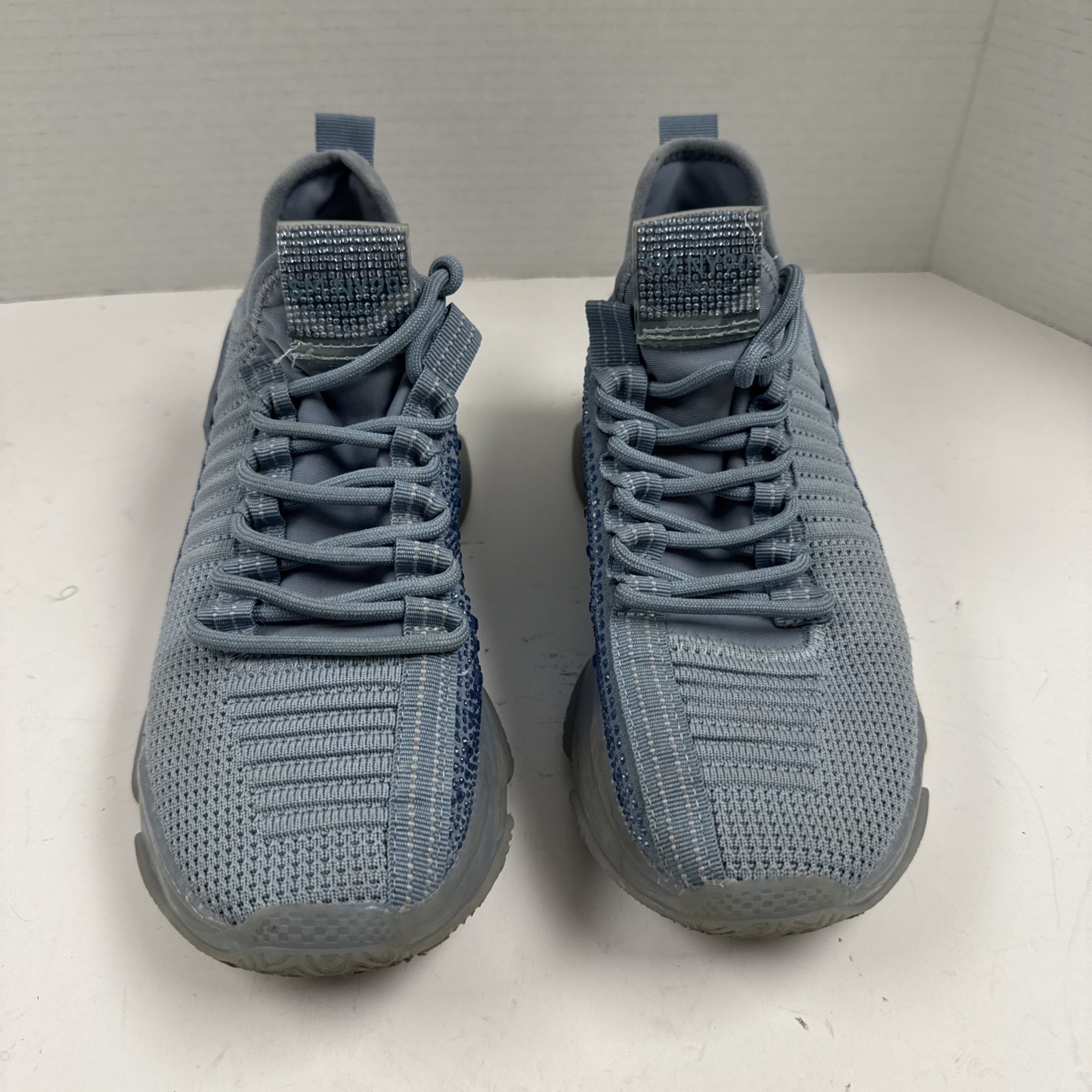 Steve Madden SM NY 90 Blue Sneakers Women’s 8 M Blush MAXIMA
