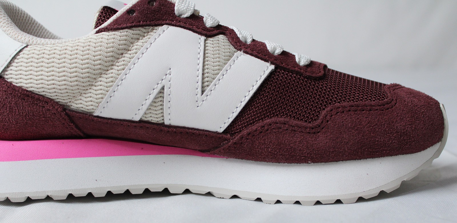 New Balance Unisex Adults 237 Suede Sneakers JL3 Burgundy Size US:6.5W/5M UK:4.5