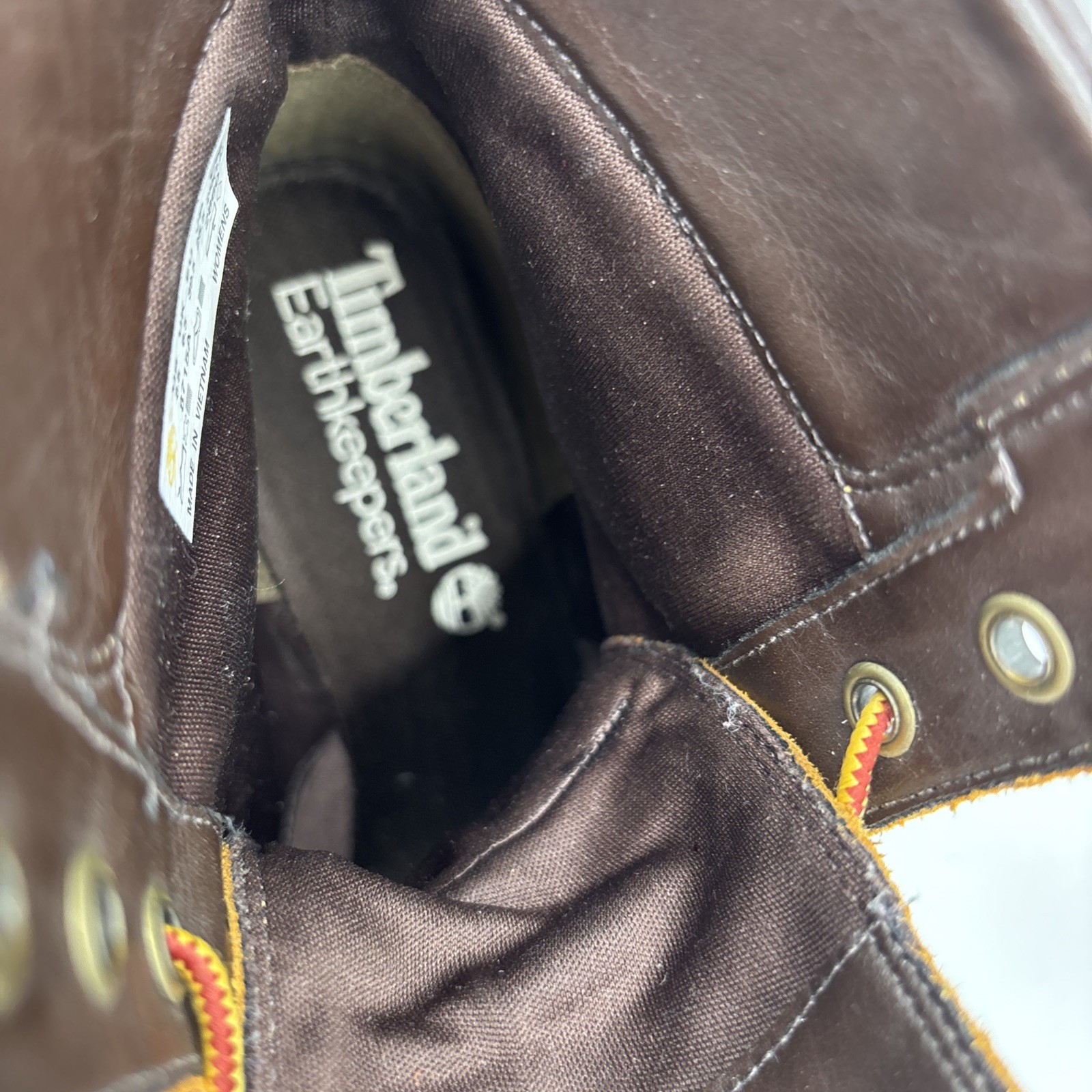Timberland Earthkeepers W Size 8.5 Lace-Up 2.5” High Heel