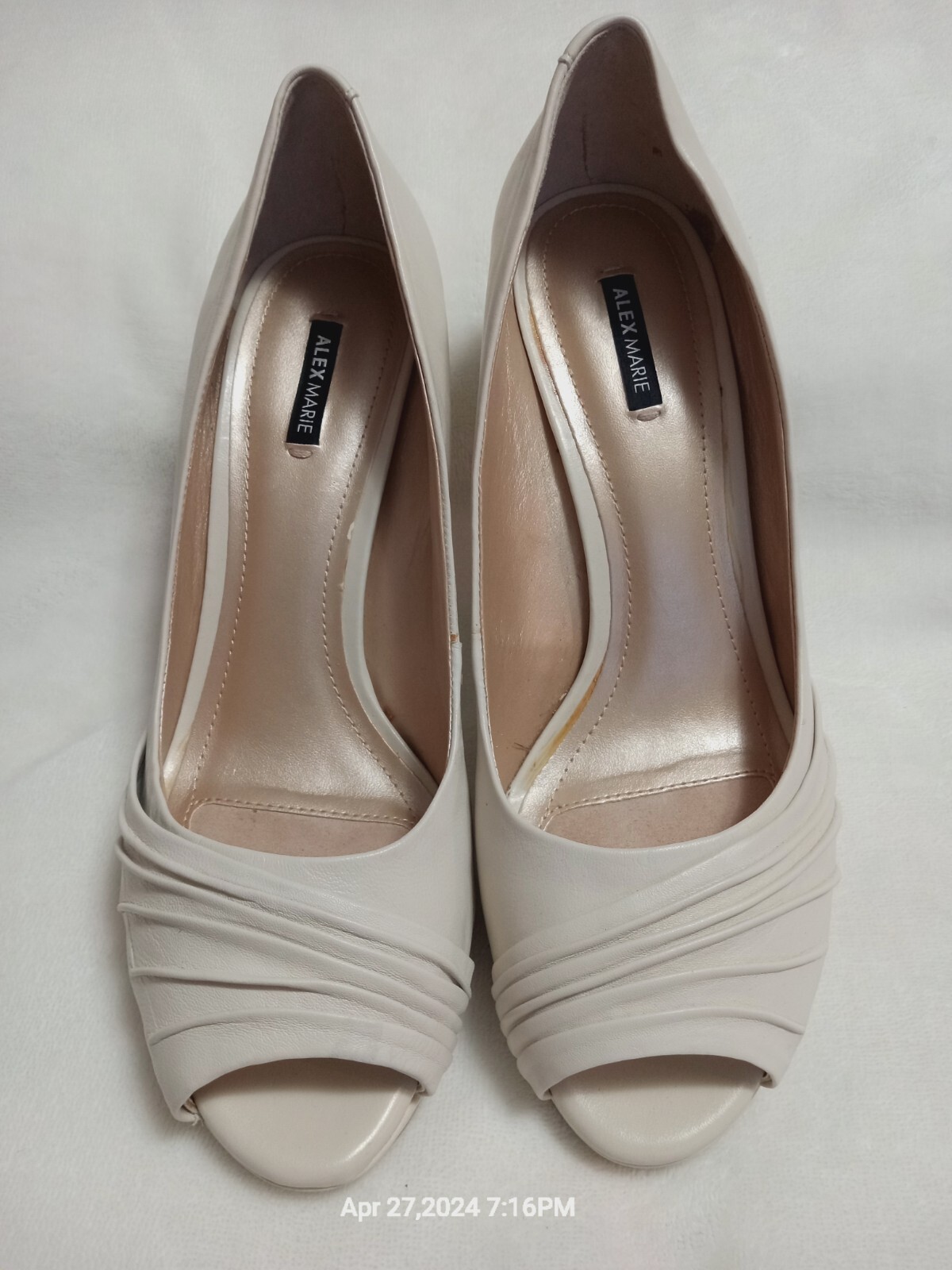 Alex Marie Heels – Color: Rice Size: 9M NEW