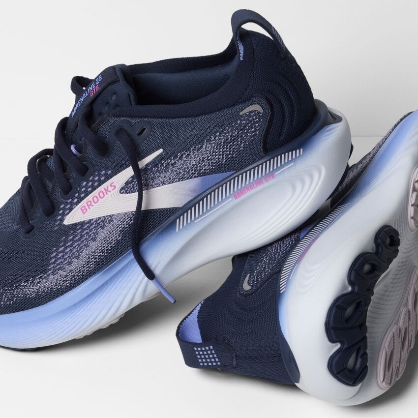 BROOKS ADRENALINE GTS 25 | WOMEN’S | WIDTH: MEDIUM B | COLOR SPELLBOUND BLUE
