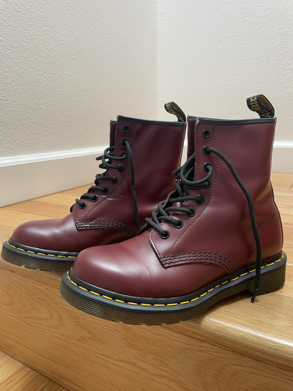 Dr. Martens 1460 Cherry Red Boots. Women’s size 6. Excellent condition. Original