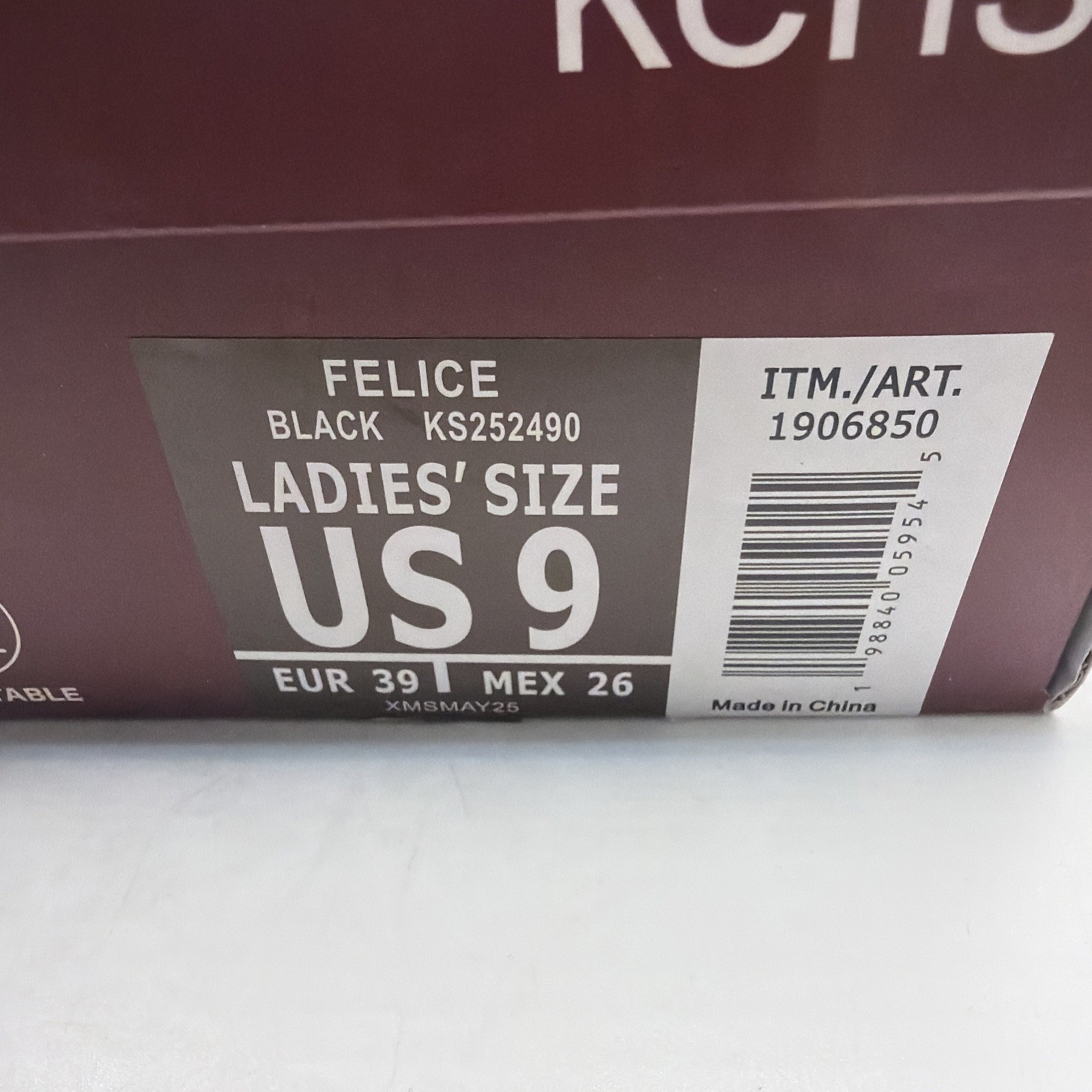 Kensie Women’s Size 9 Felice Dress Shoes Slingback Flats Easy On, Black. New.