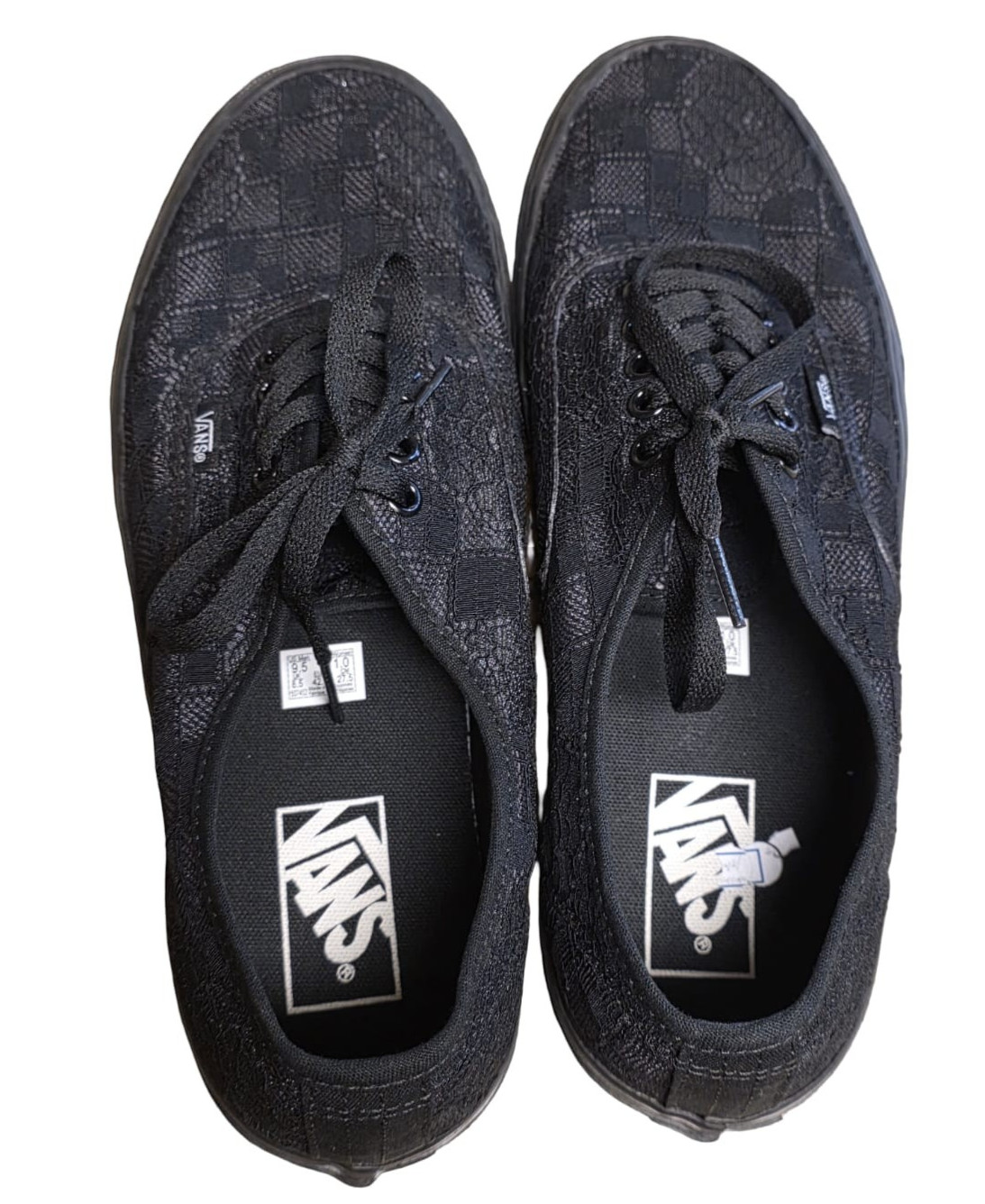 VANS Authentic Limited Edition Black Chou Chou Shoes Women’s Size 11/Men’s 9.5