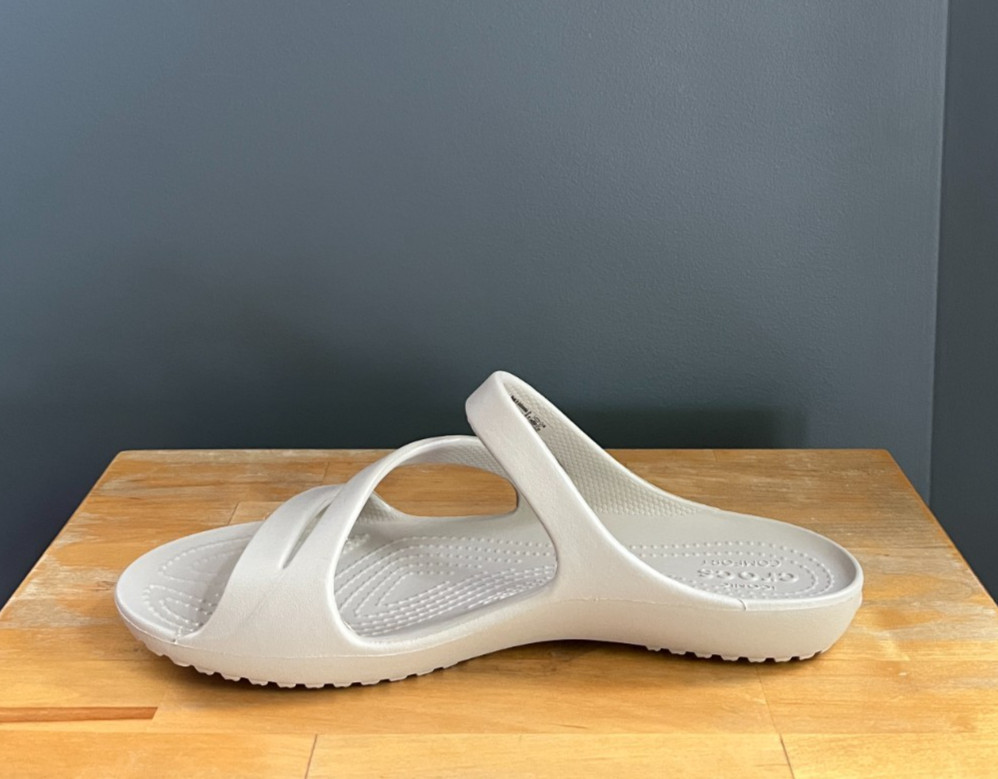 Crocs Women Cobblestone (Tan) Kadee II Slide Sandals US 7, 8, 9 NWT