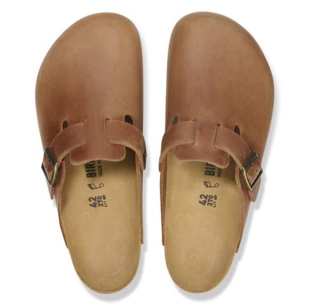 NEW Birkenstock Boston Oiled Leather Clogs | Comfort Cork Footbed | Germany