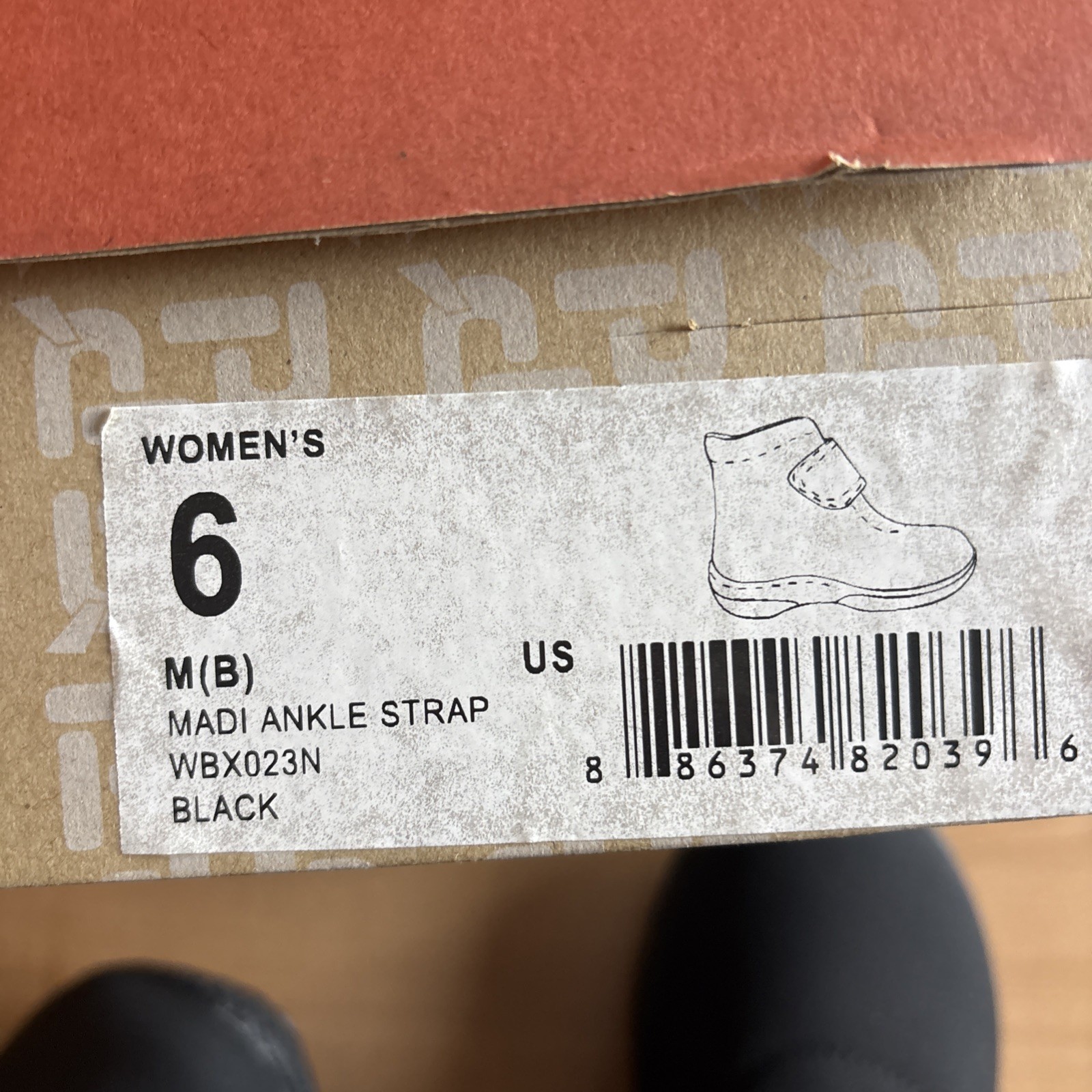 Propet Madi Ankle Strap Waterproof Snow Boot Black, Size 6 Medium New