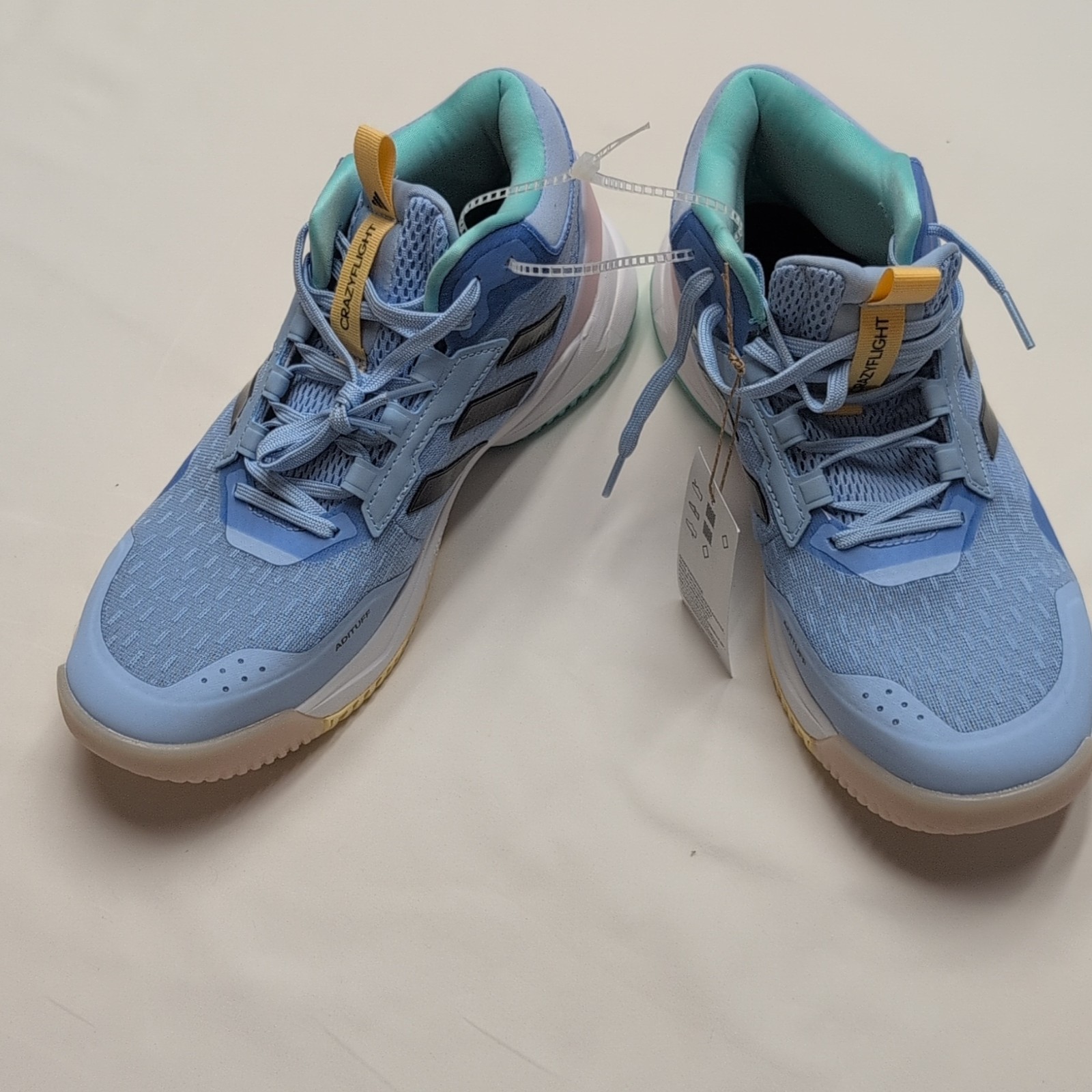 adidas Crazyflight 6 Mid W Women’s Indoor Volleyball Shoes Glw Blue HP7032, US 9