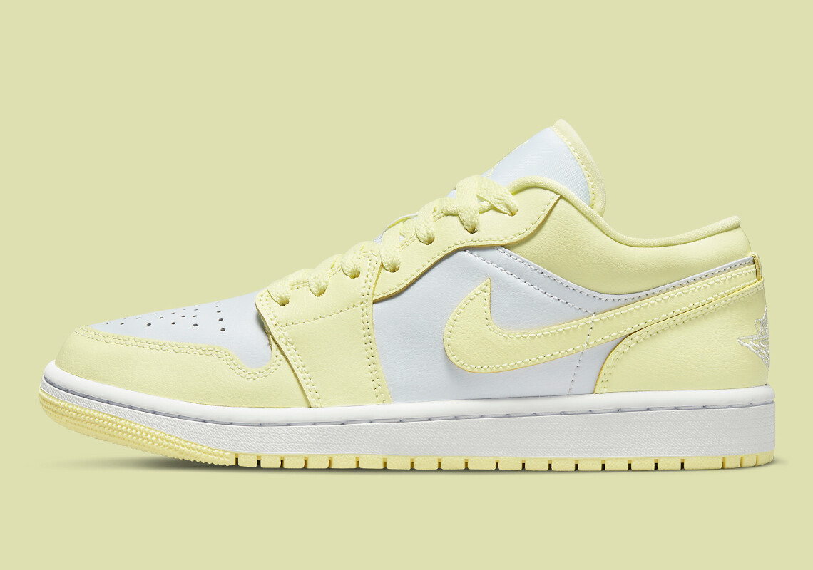 Nike Air Jordan 1 Low Lemonade Citron Tint DC0774-007 sz 12 Women’s = 10.5 Men’s