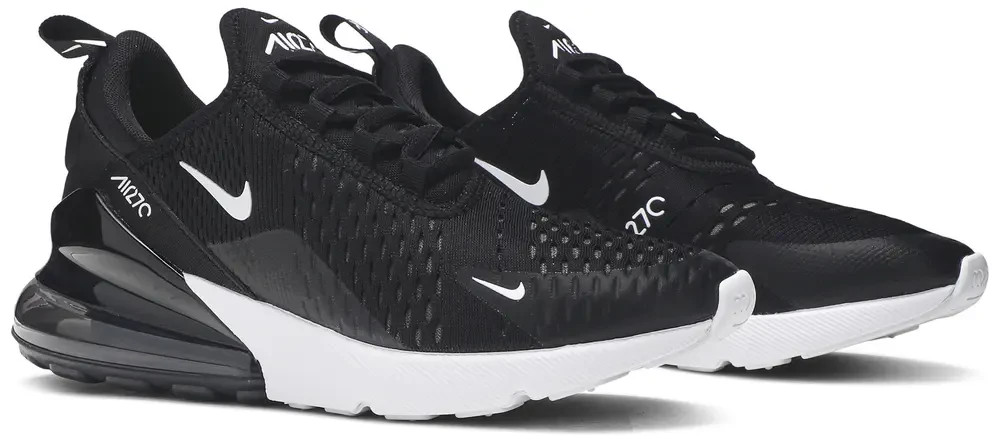 Nike Air Max 270 Black White Cross Training Walking AH6789-001 Women’s Sizes