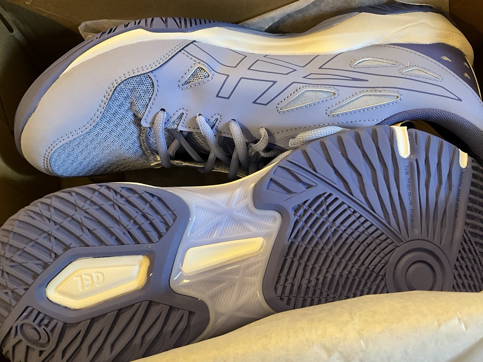 ASICS Women’s Gel-Rocket 11 Sapphire / White Tarheel W13/ M11 BRAND NEW