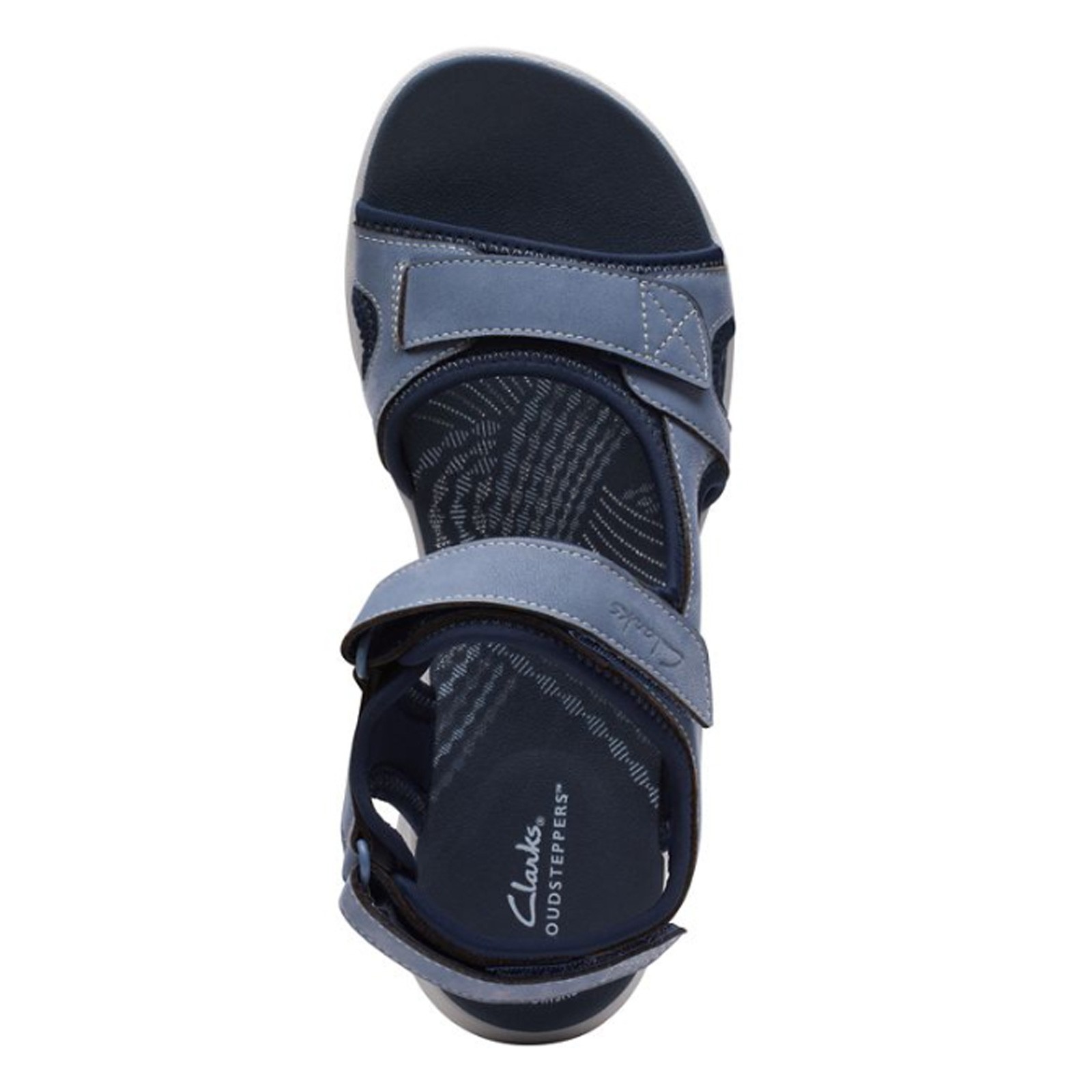 Women’s Clarks, Mira Bay Sandal 26171414 Denim FABRIC-AND-SYNTHETIC