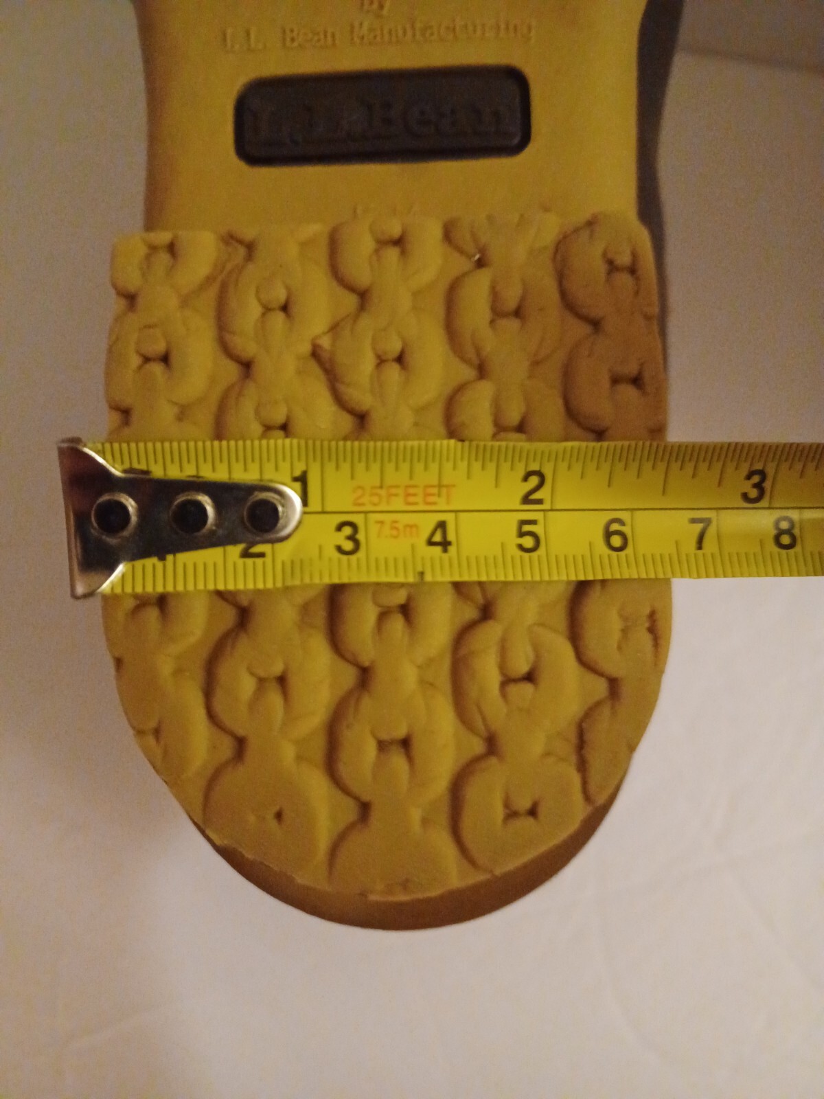 L.L. Bean Boots Duck Boots Feature A Lace Up Closure With Pull Tab On Back.