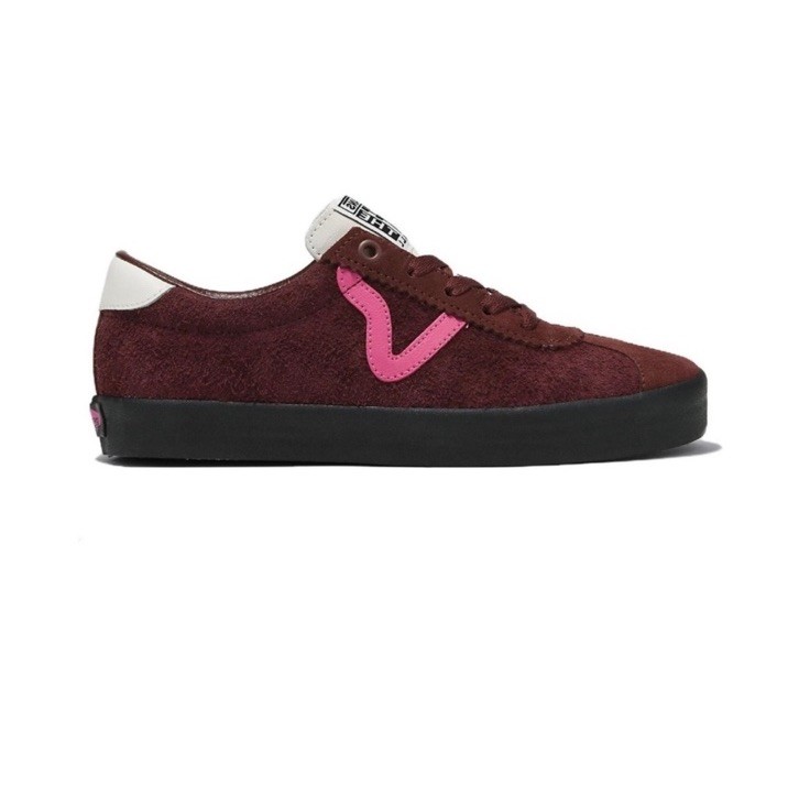 Vans Brown Suede Pink Women’s 5 / Men’s 3.5 Low Top Sneakers Shoes Kids