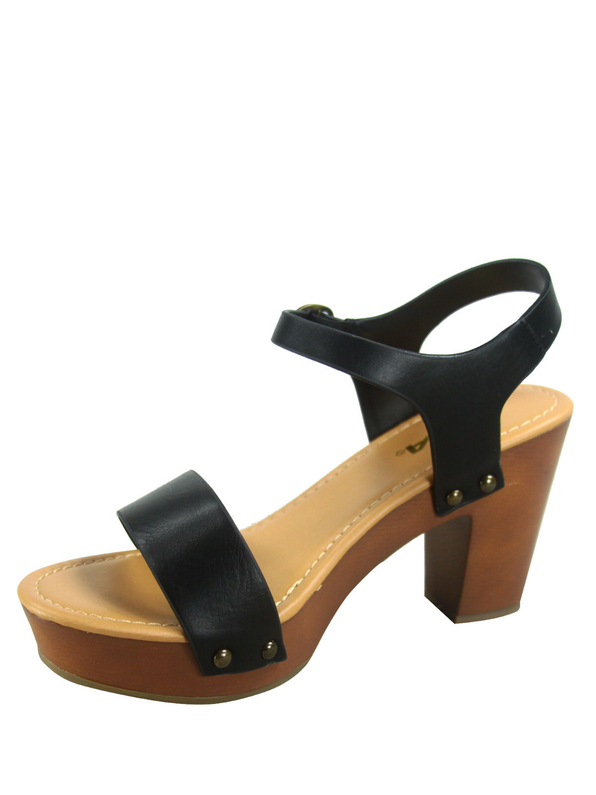 Women’s Strappy Chunky Platform Wedge Heel Sandal Shoes All Size NEW