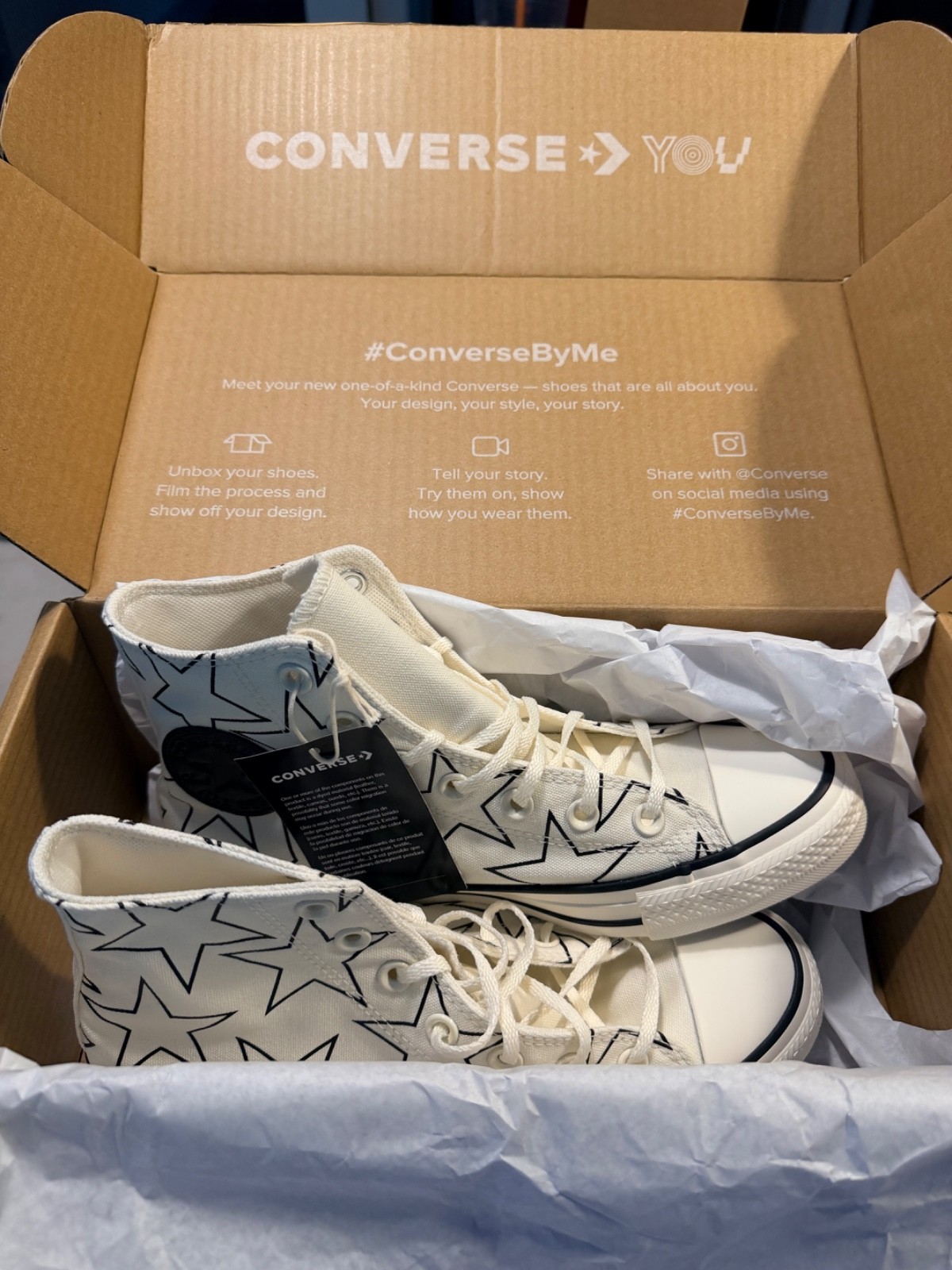 NEW Billie Eilish x Converse By You Hit Me Hard & Soft High Top Women’s 7.5 NWT