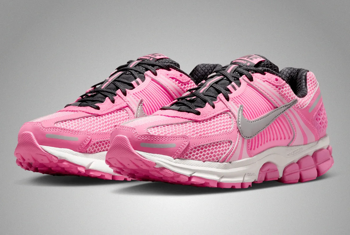 Nike Zoom Vomero 5 Pink Glow/Metallic Silver IV2380-649 US Size 11 W / 9.5 M