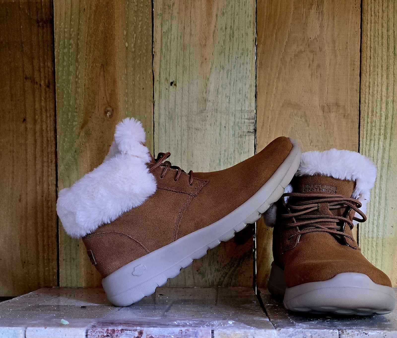 I’m Selling Women’s Sketcher Boots. The Size Is 7 1/2. The Boot Is A Brown Suede
