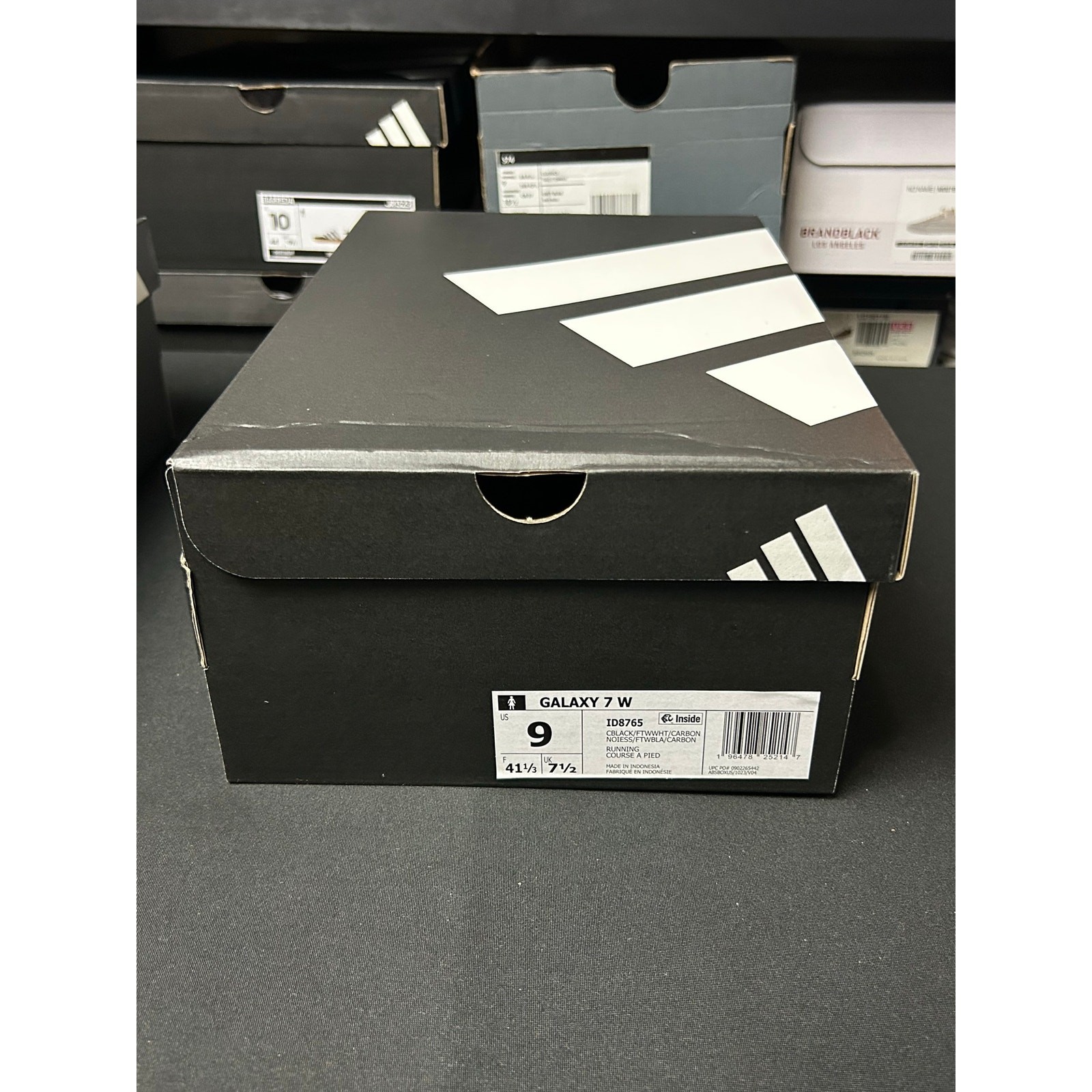 adidas Galaxy 7 Women’s Core Black / $60 Retail!! / Size 9 / Brand New!