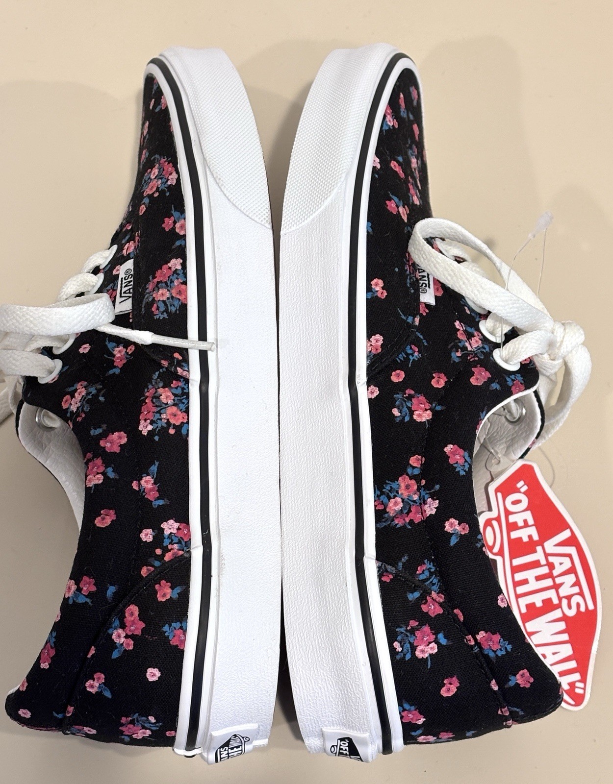 Vans Era Floral Covered Ditsy Canvas Sneakers Shoes Women’s 8 Skater Boho Flower
